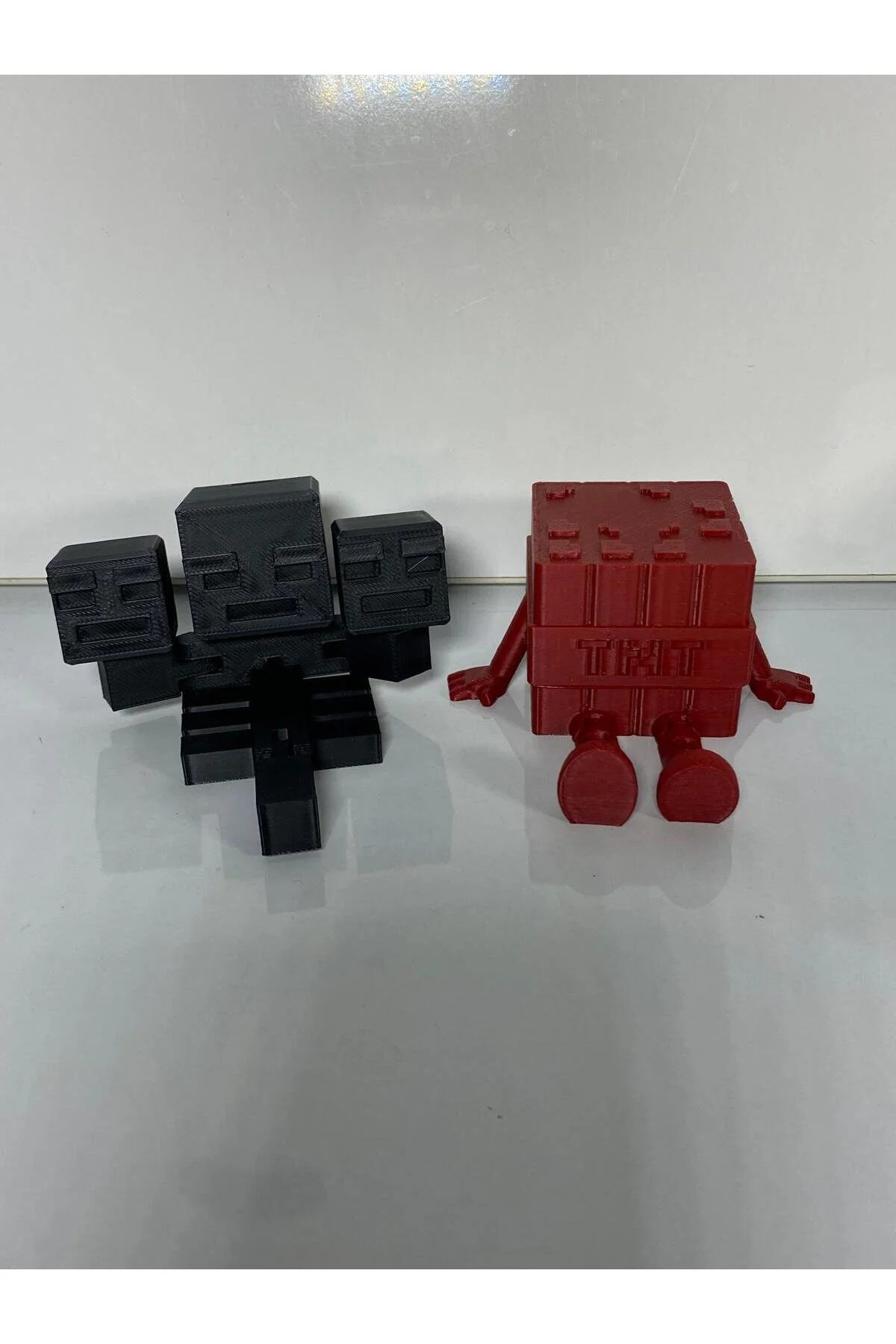 اسباب بازی های فیگور شخصیت مجموعه 2 تایی MINECRAFT WITHER BOSS FIGUR و TNT smilechild