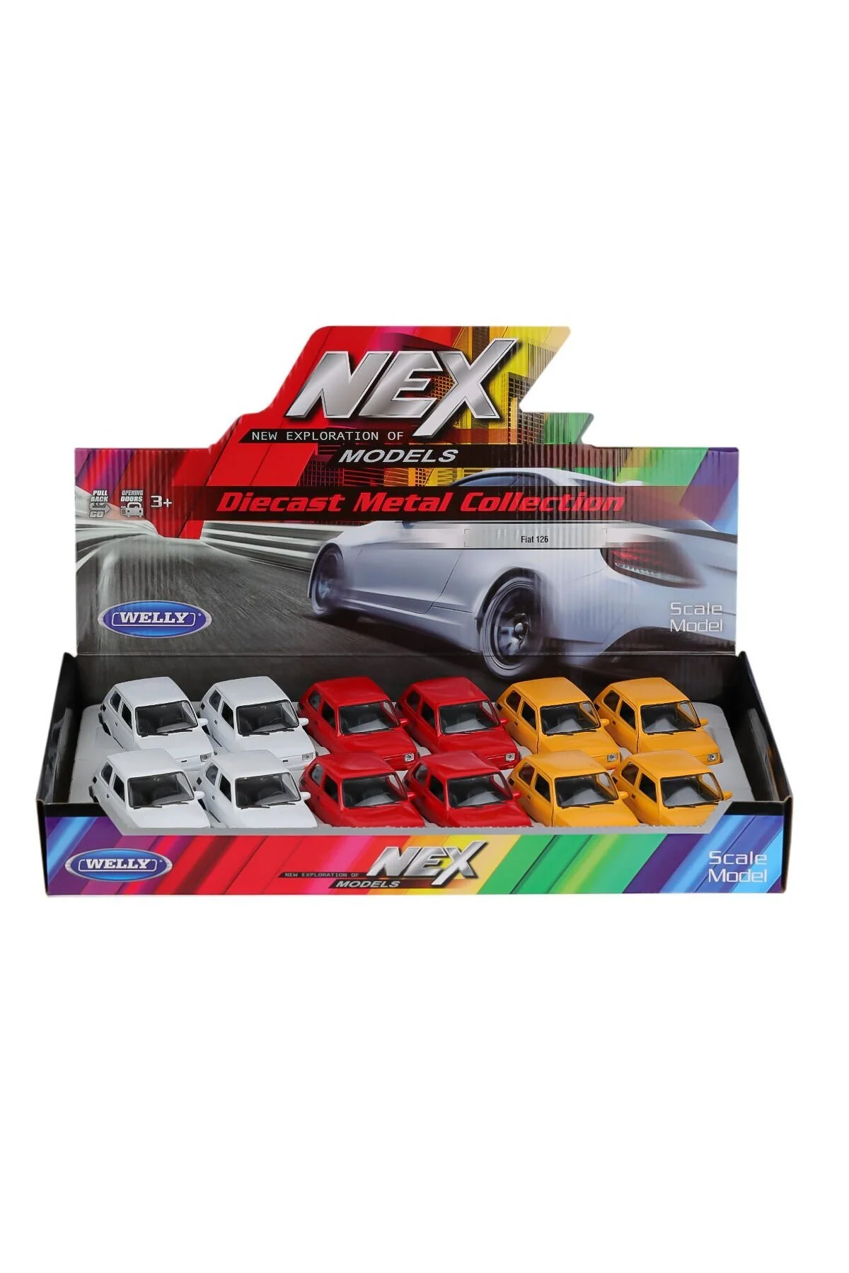 مدل خودرو 42372 WELLY FIAT KARSAN چک مرخصی درب باز بازیگران بازی 11 سانتی متر KARSAN