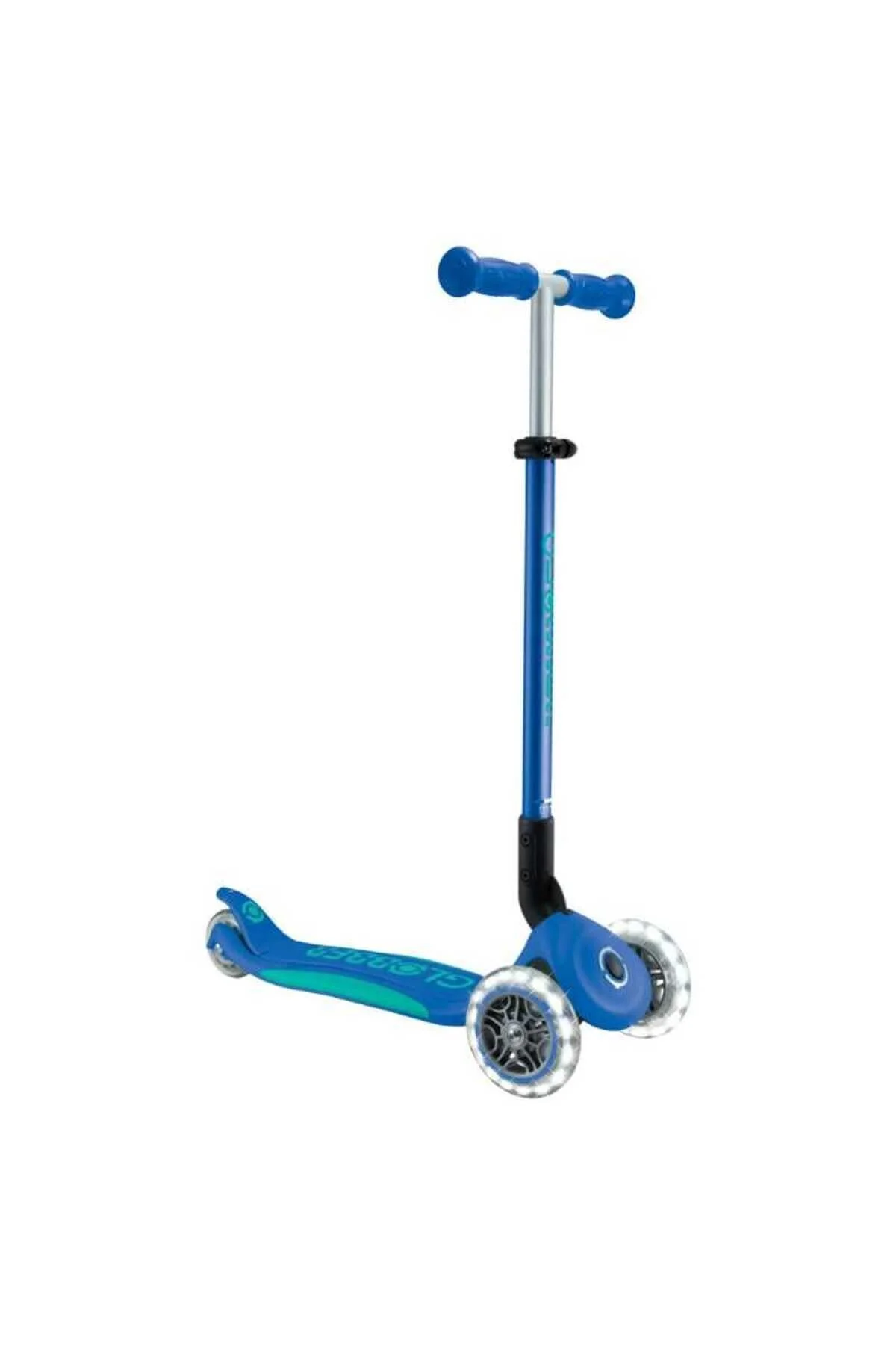 اسکوتر کودکان 3 چرخ تاشو ELITE DELUXE 439 600 آبی تیره روشن Globber