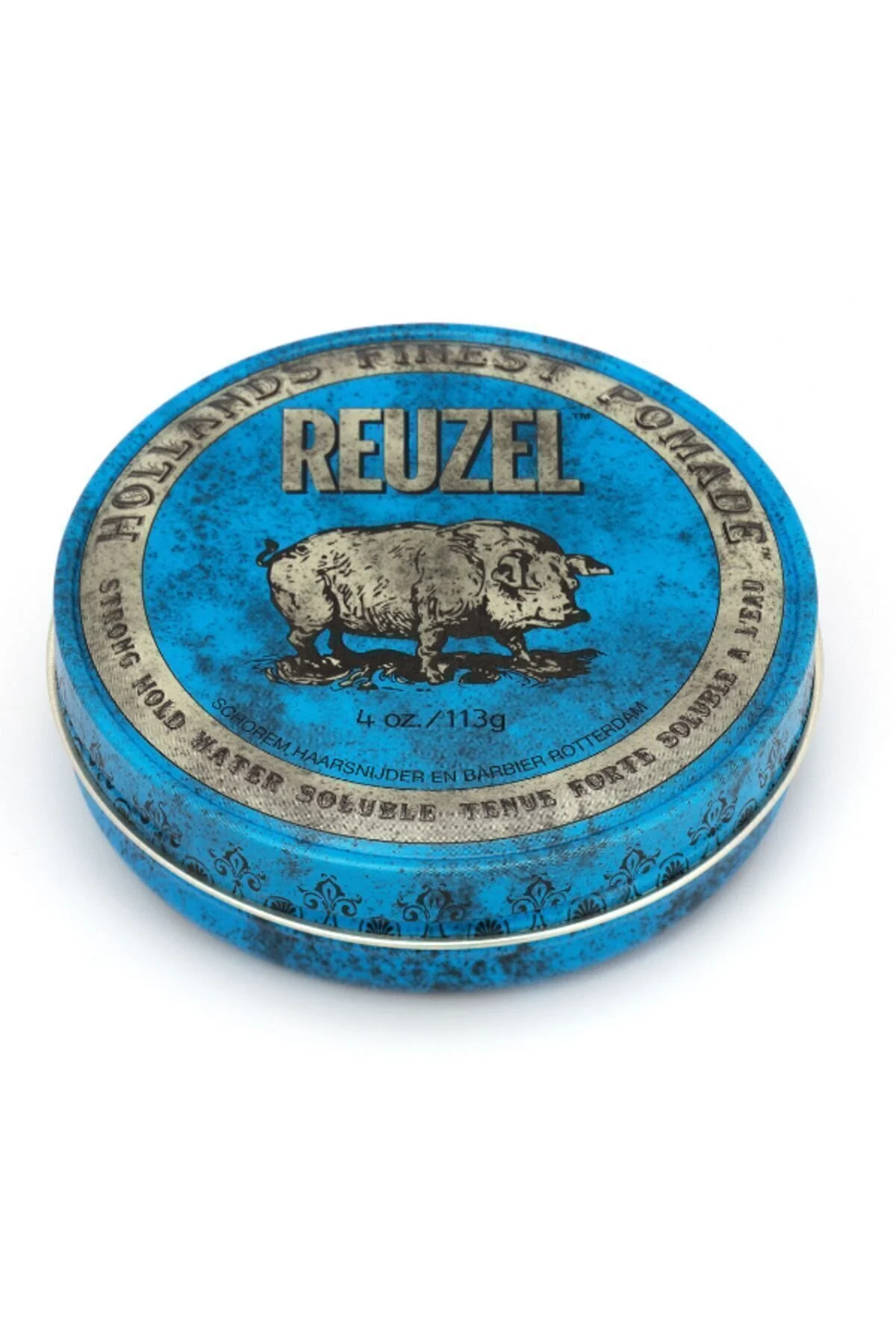 کرم و واکس حالت دهنده مو موم موی مردانه پوماد محلول در آب بلو استرانگ 113 گرم Reuzel