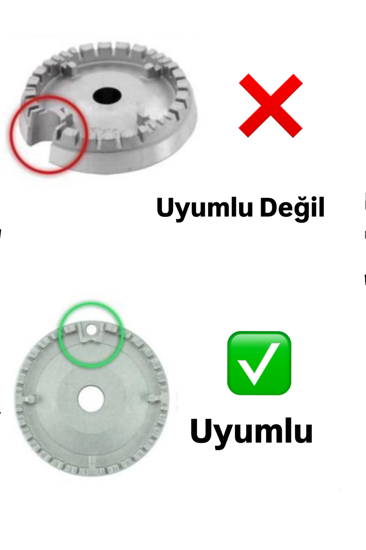 لوازم جانبی جاروبرقی ست مشعل و کاور یونیورسال 8 تکه سازگار با همه برندها PROFILO BOSCH SIEMENS INCOMPATIBLE Arçelik