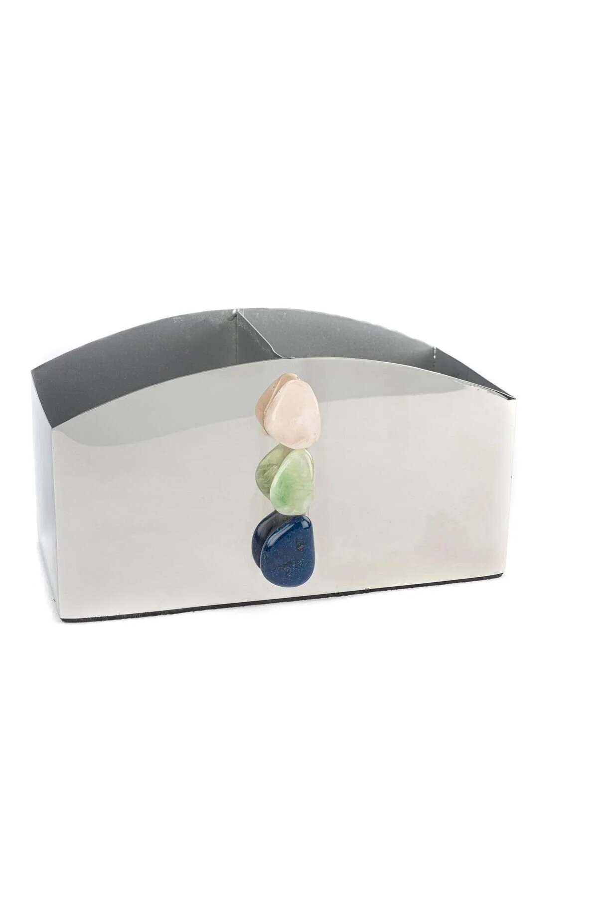 جای قاشق و چنگال چاقوی سیاه نقره ای 22X11X12CM Mikasa Moor