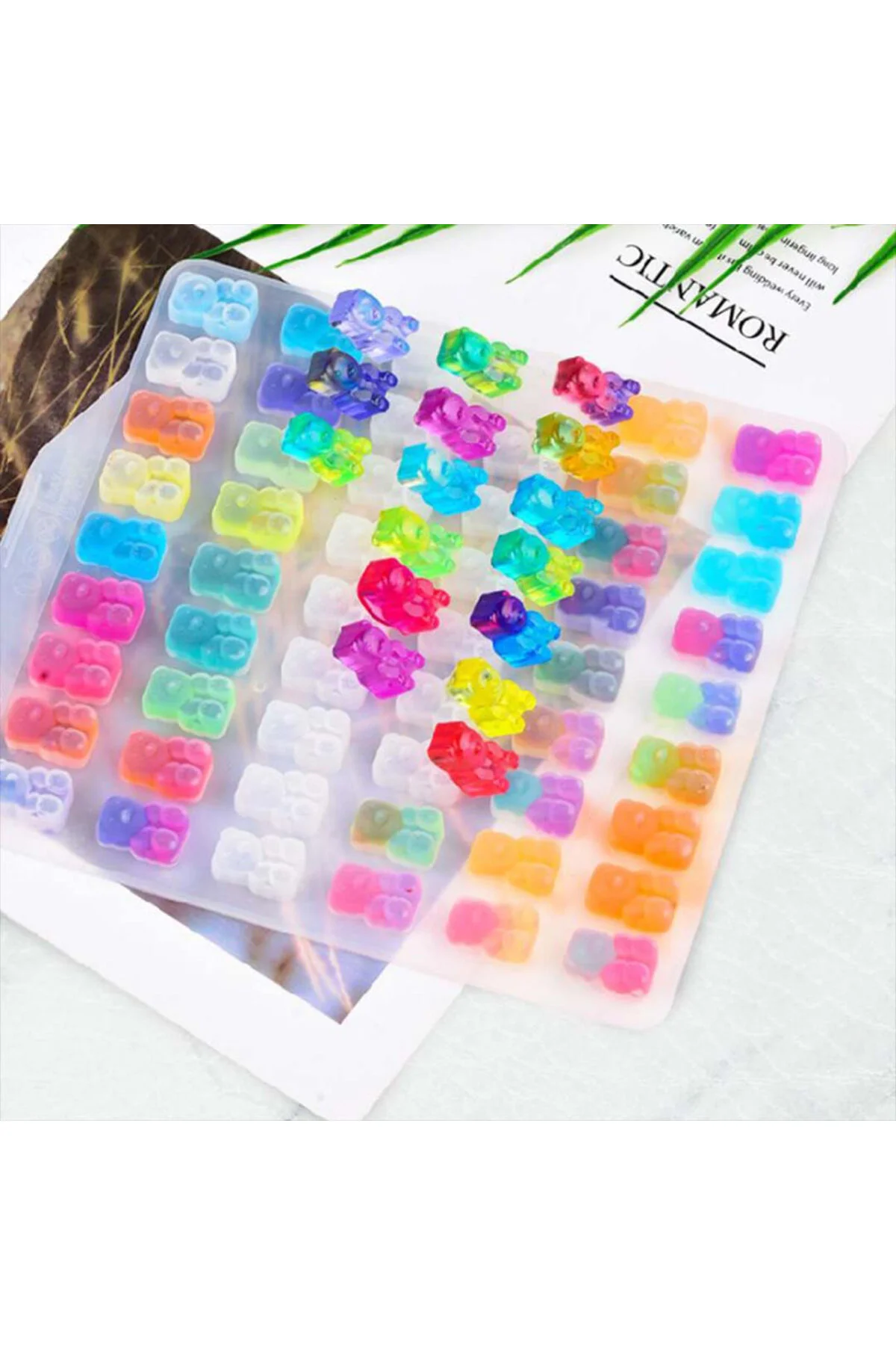 مدل خودرو قالب ژله ای چندگانه اپوکسی سیلیکونی HARIBO 1.8X1CM از ترکیه Getshopmini