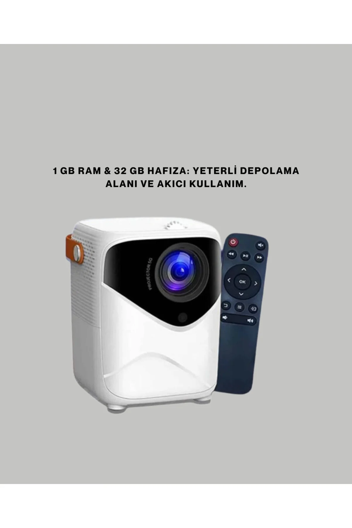 پروژکتور قابل حمل با وضوح ULTRA HD – کیفیت تصویر 1920X1080 پیکسل کپی UCUZTEKNO