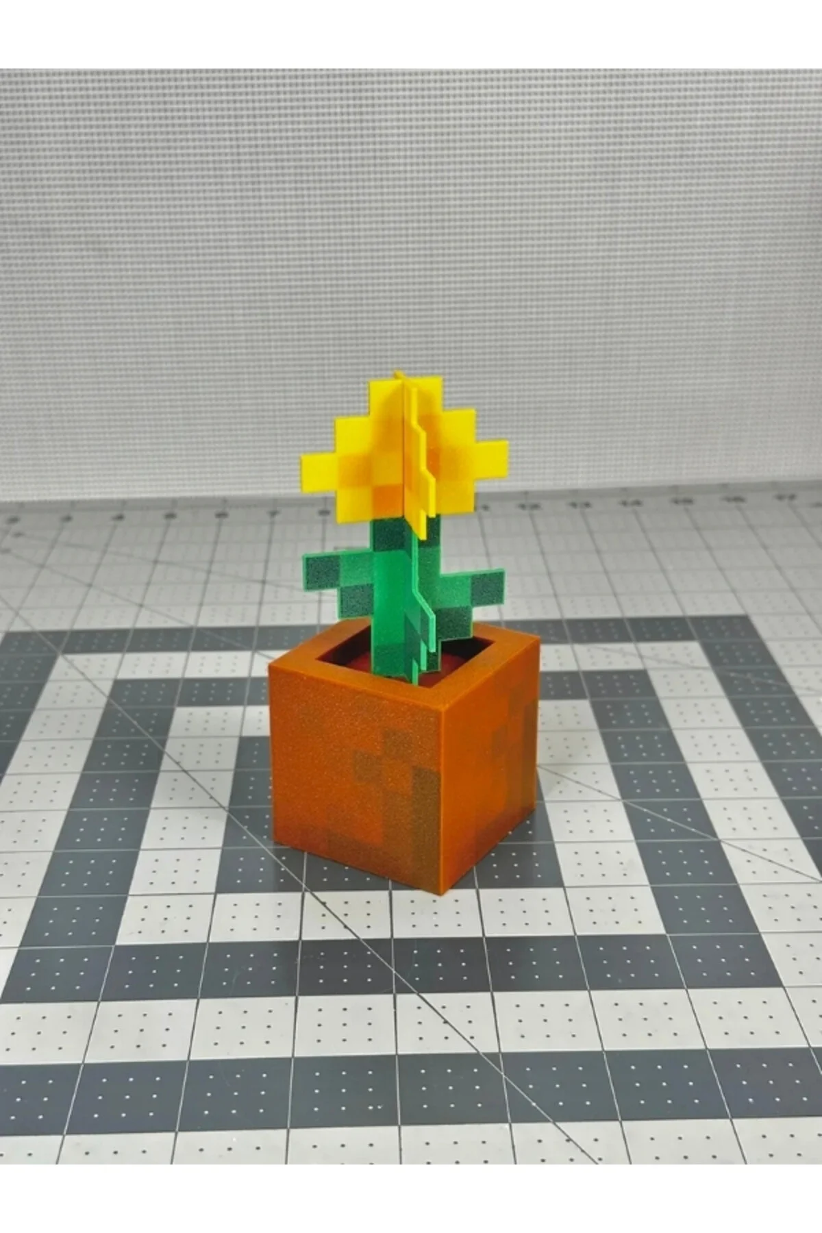 اشیاء دکوراتیو و مجسمه دکور گل گلدانی MINECRAFT 3 عدد FLEXIS WE MAKE IT POSSIBLE FOR YOU