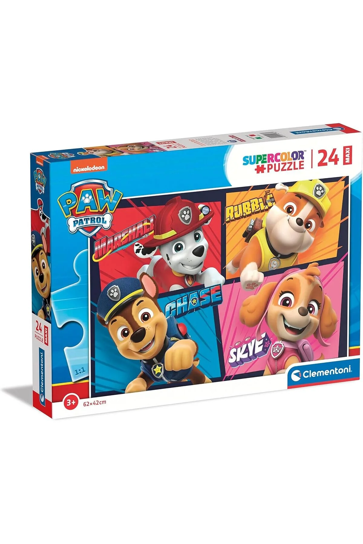 پازل 24 دست MAXI SUPER COLOR PAW PATROL 24238 MAXSHTR 1053513 STOREMAX