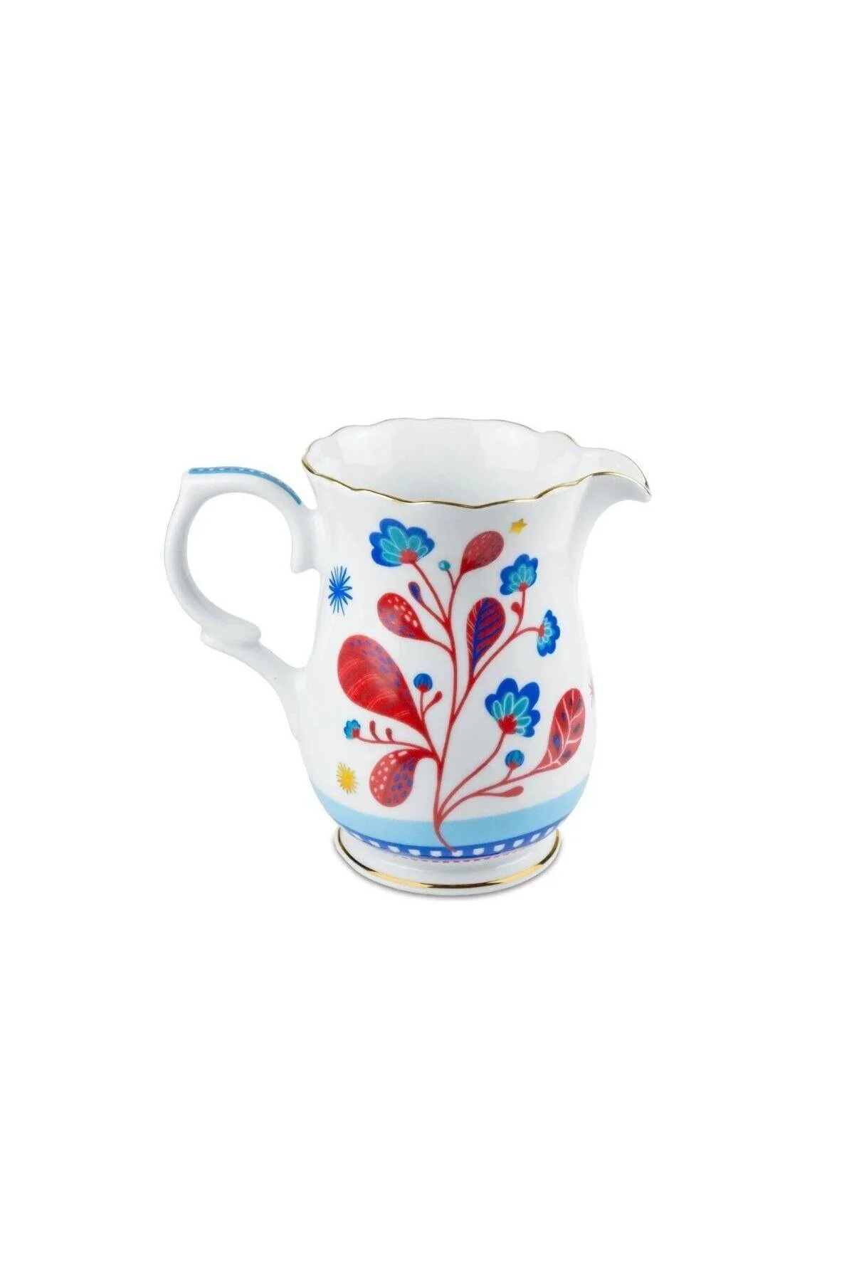 پارچ کوچک شیر MAMMA MIA LEAF LEAFED MILK 22 CM X 12 5 19 Baci Milano