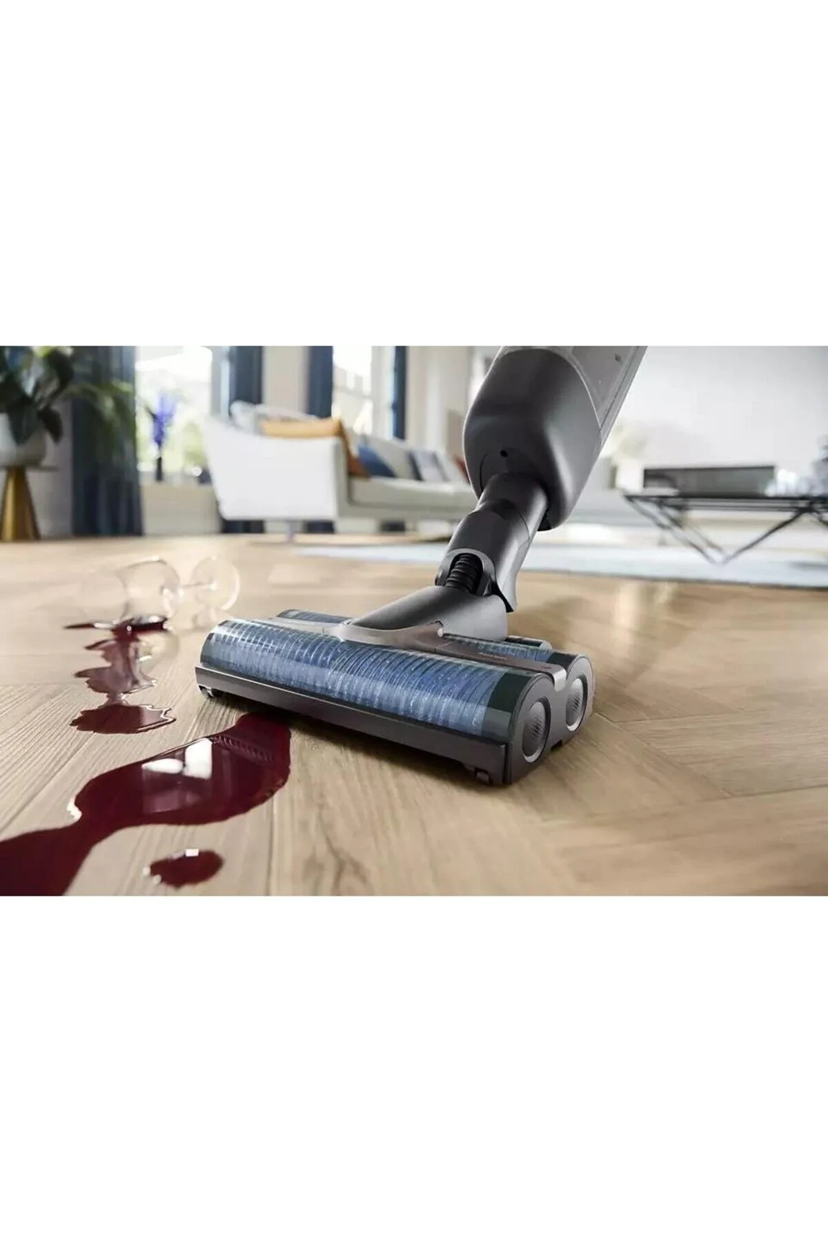 جاروبرقی ایستاده DRMZ POWER WETT & VACCUM DRY WEAT+DRY AQUA TRIO TRIOTICAL شارژ عمودی XW7110 670 میلی لیتر+عنوان AQUASPIN فیلیپس Philips