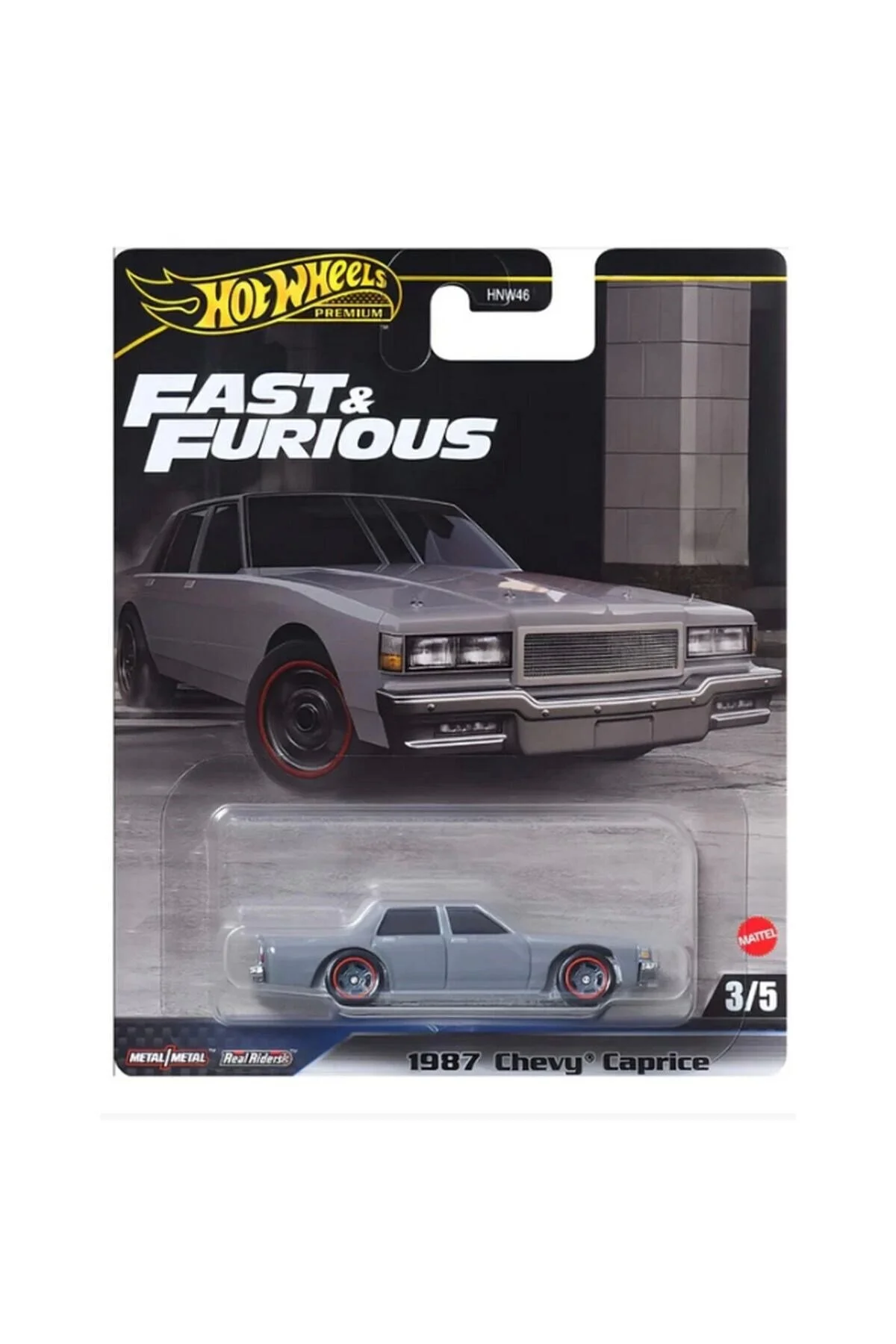 ماشین اسباب بازی مدل کلکسیونی شوری کاپریکا HRT98 FAST & FURIOUS 1987 از ترکیه HOT WHEELS