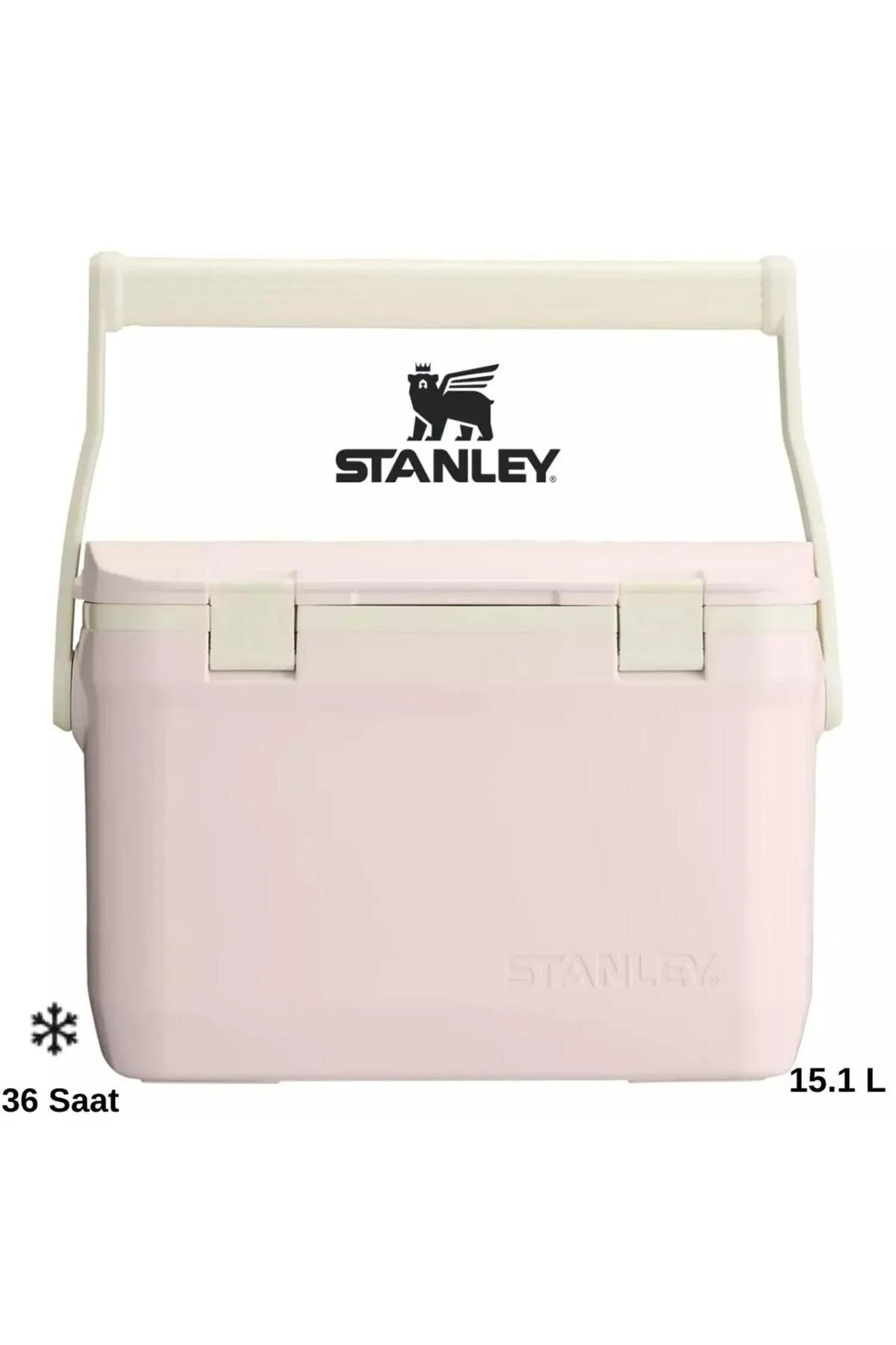 یخدان و کولر کمپ 10 01623 234 ADVENTURE EASY CARRY BOODOOR 15.1 L PINK Stanley
