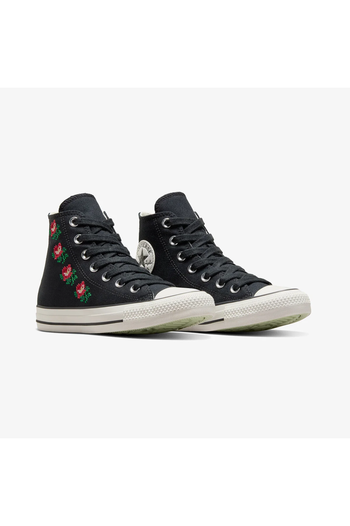 اسنیکر کفش ورزشی مشکی تک جنسیتی رز چاک تیلور کانورس Converse