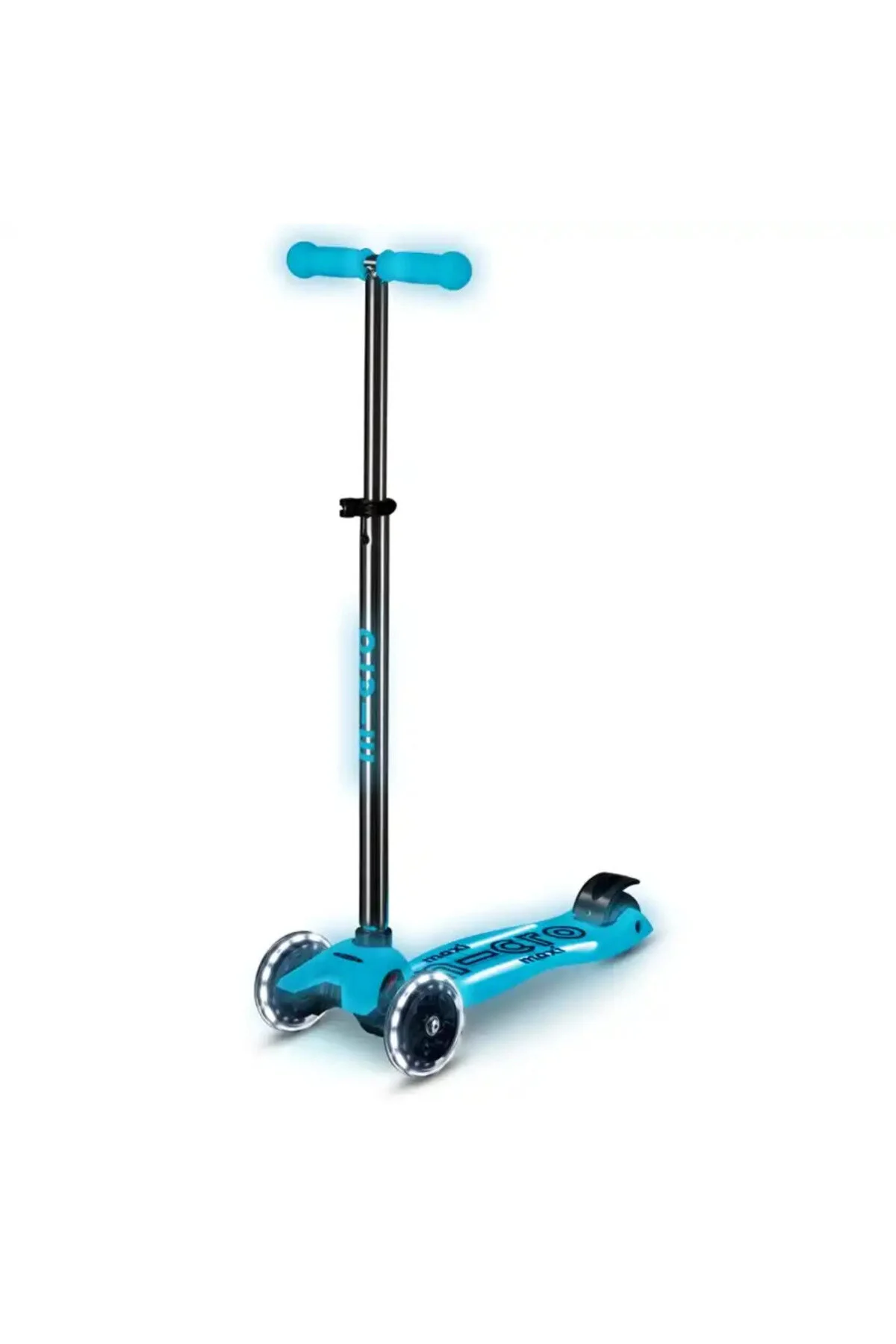 اسکوتر کودکان مردانه و زنانه MAXI MICRO DELUXE GLOW LED به همراه کریستال آبی میکرو MMD377 Micro Scooter