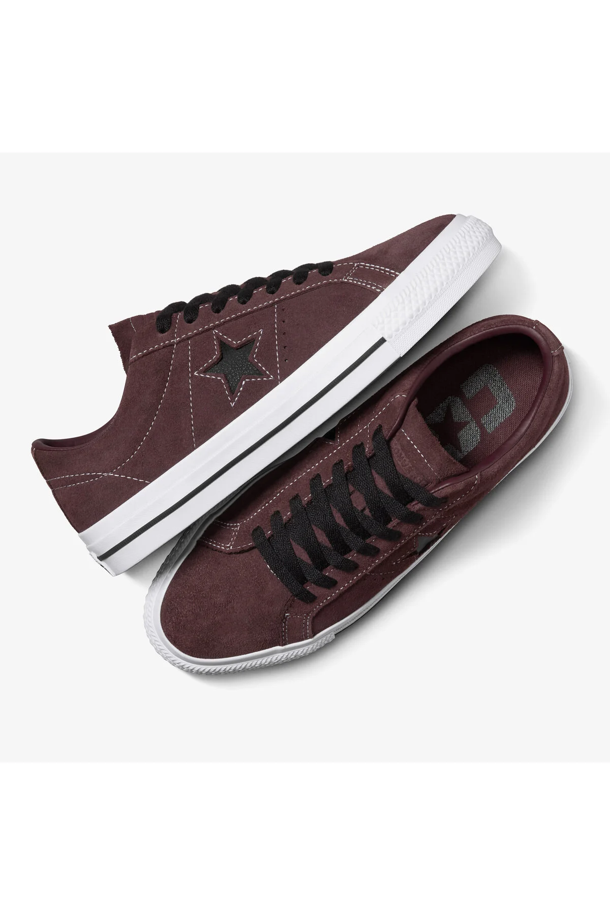 اسنیکر کفش ورزشی یونیسکس قهوه ای ONE STAR PRO کانورس Converse