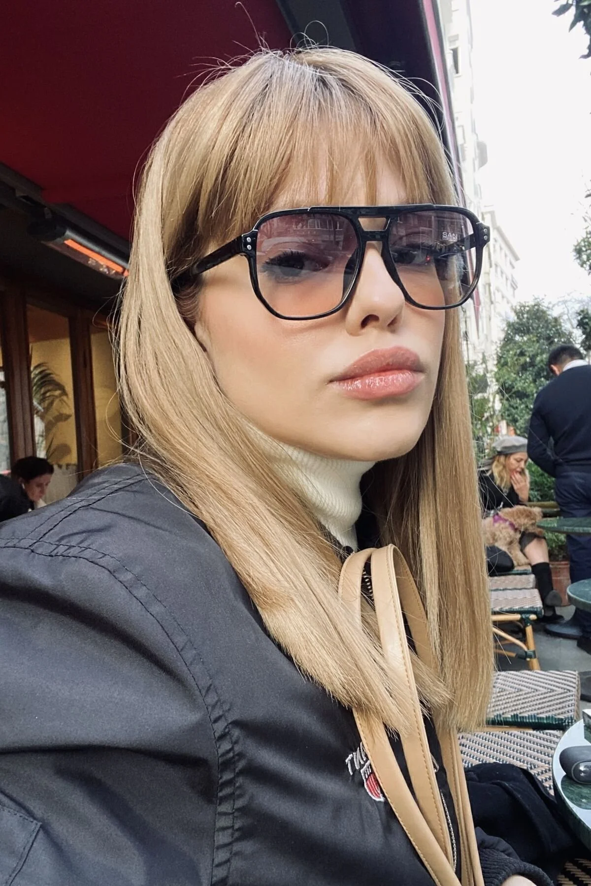 عینک آفتابی مستطیل JASE UNISEX اورجینال REN EYEWEAR