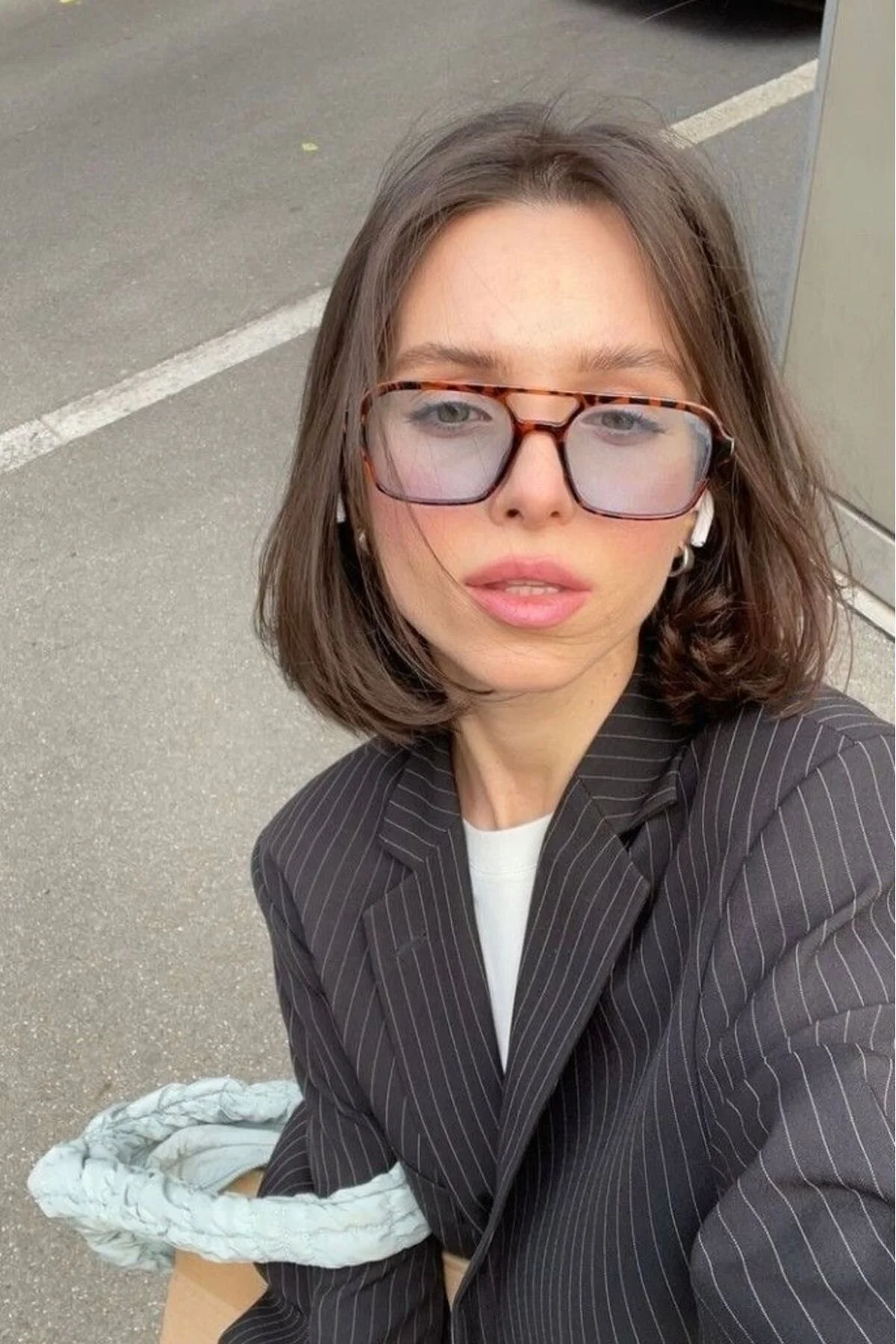 عینک آفتابی لئوپارد آبی DARCY UNISEX اورجینال REN EYEWEAR