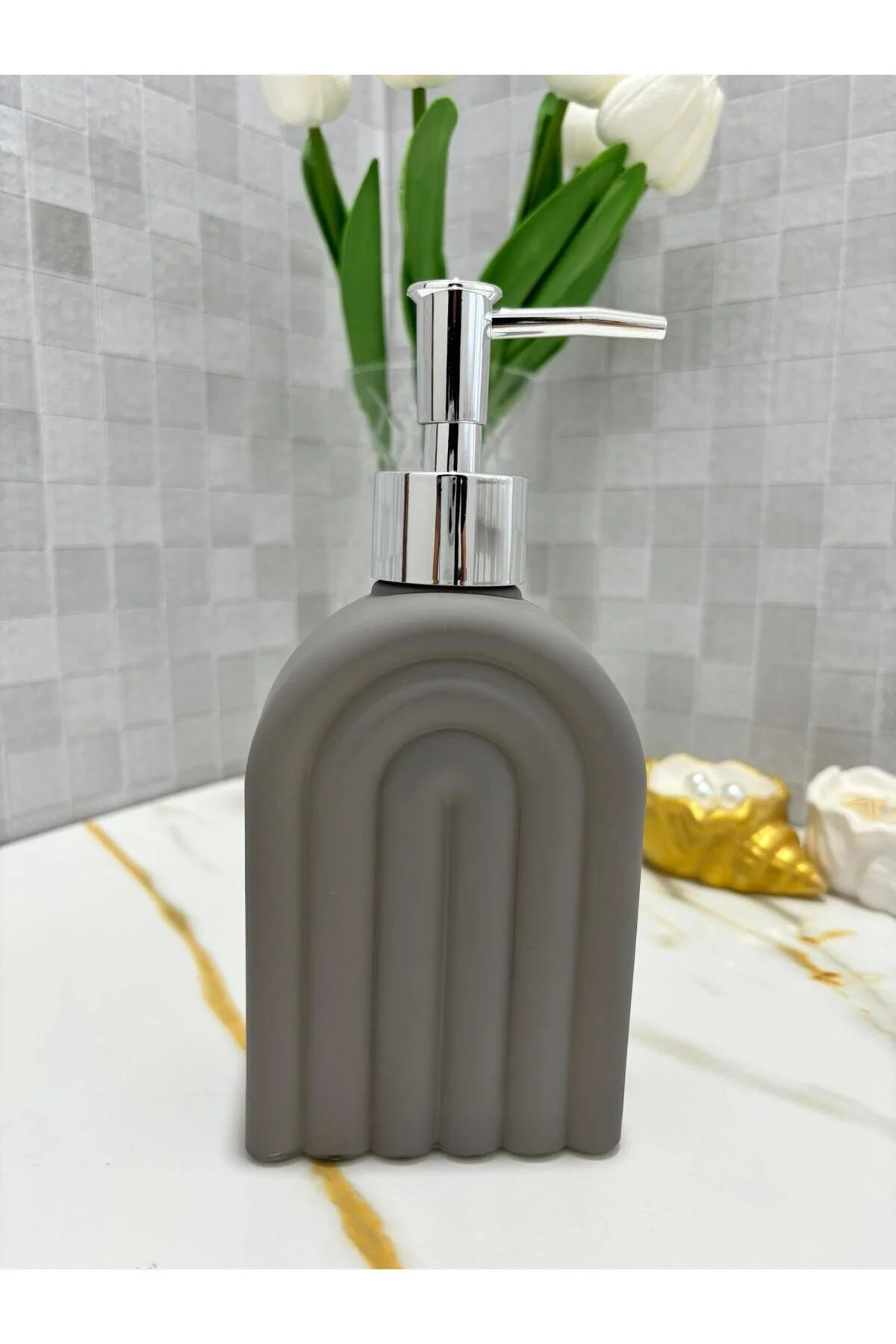 جاصابونی 450 میلی لیتر روی طراحی رنگین کمان ضد شیشه آشپزخانه مایع SOAPLUK Paçi