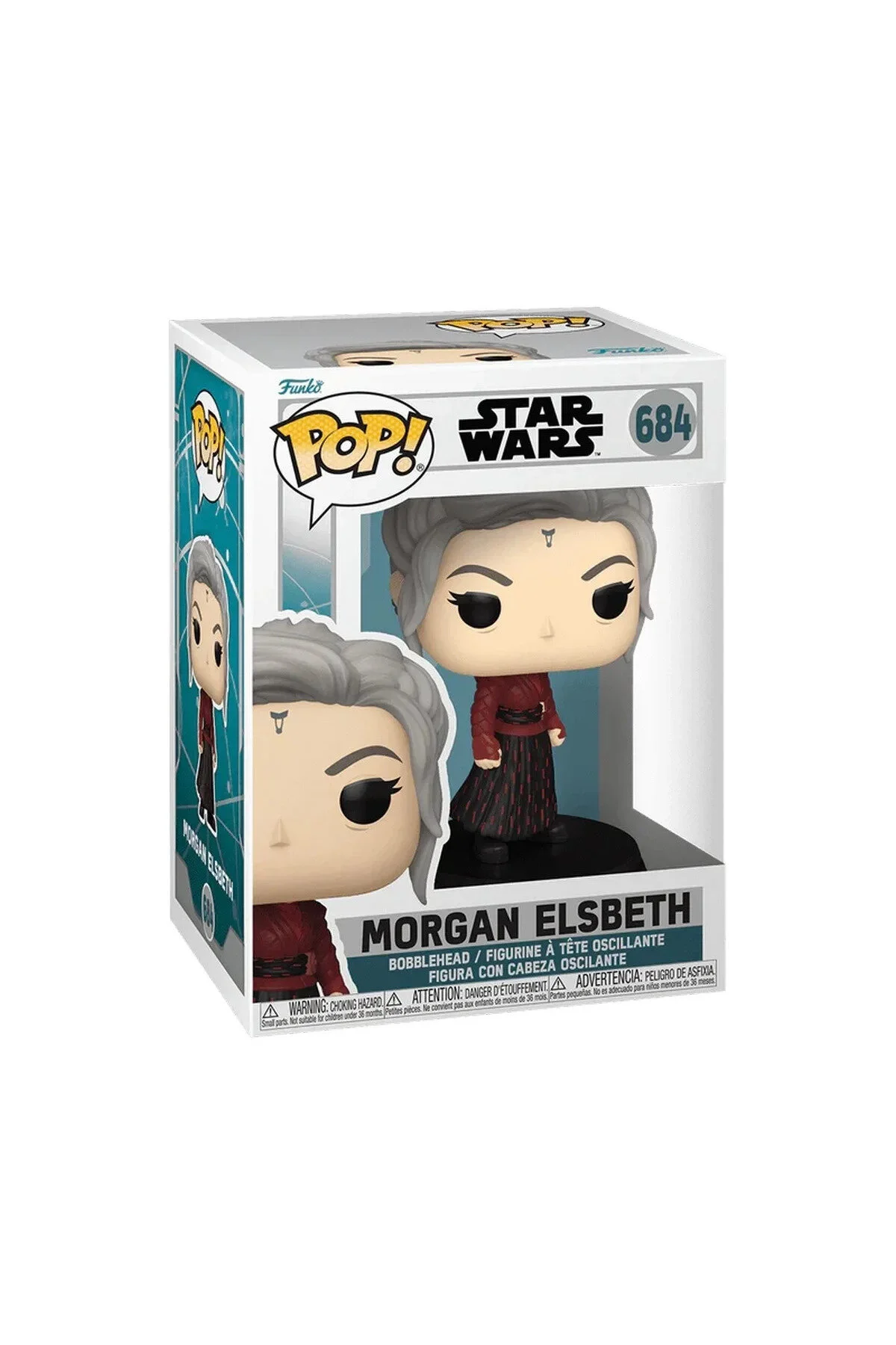 اسباب بازی های فیگور دیگر مردانه و زنانه پاپ AHSOKA MORGAN ELSBETH 76540 Funko