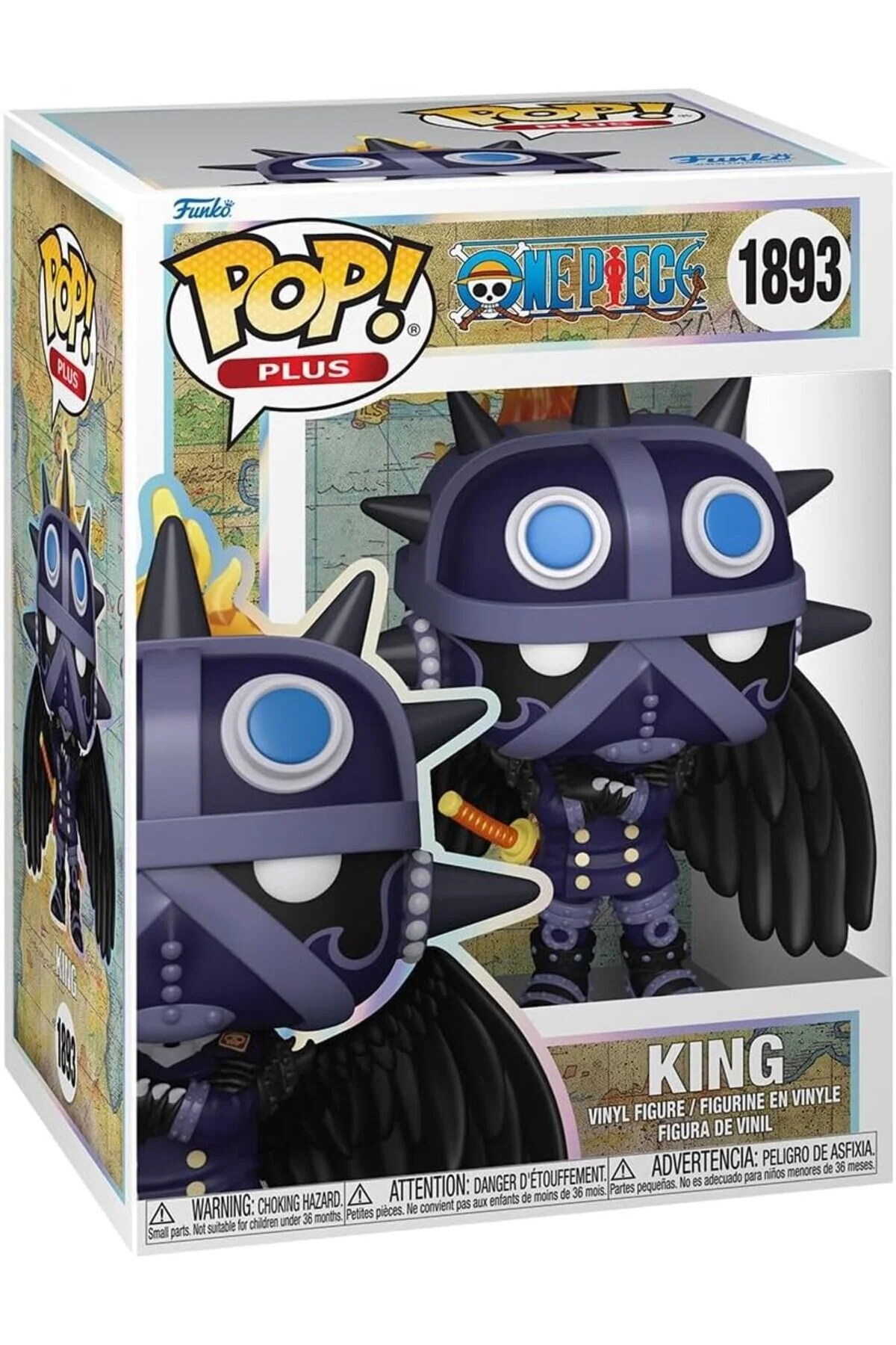 فیگور فانکو پاپ پلاس قطعه پادشاه شماره: ۱۸۹۳ اصل Funko