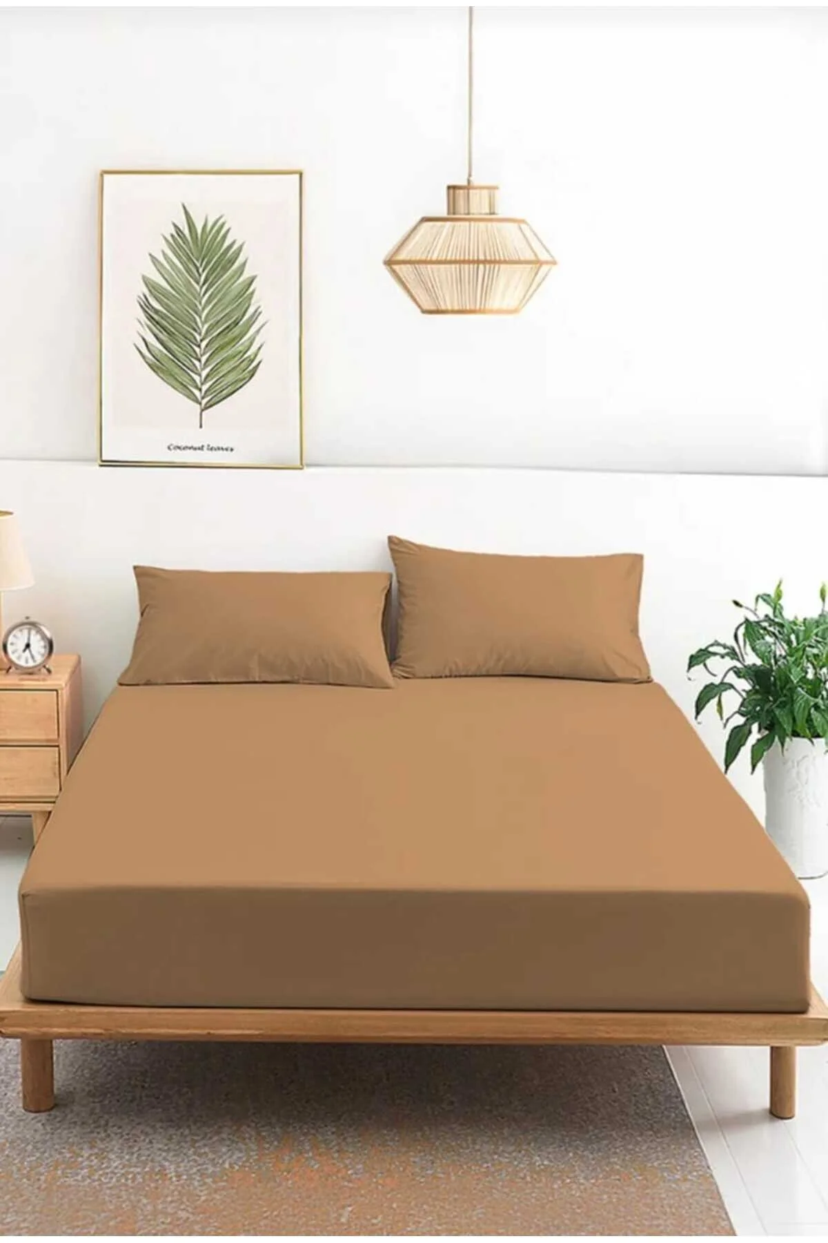 ست ملحفه دو نفره پنبه سریال نوا با یک غلاف بالش مجهز شده است KURANSOY HOME