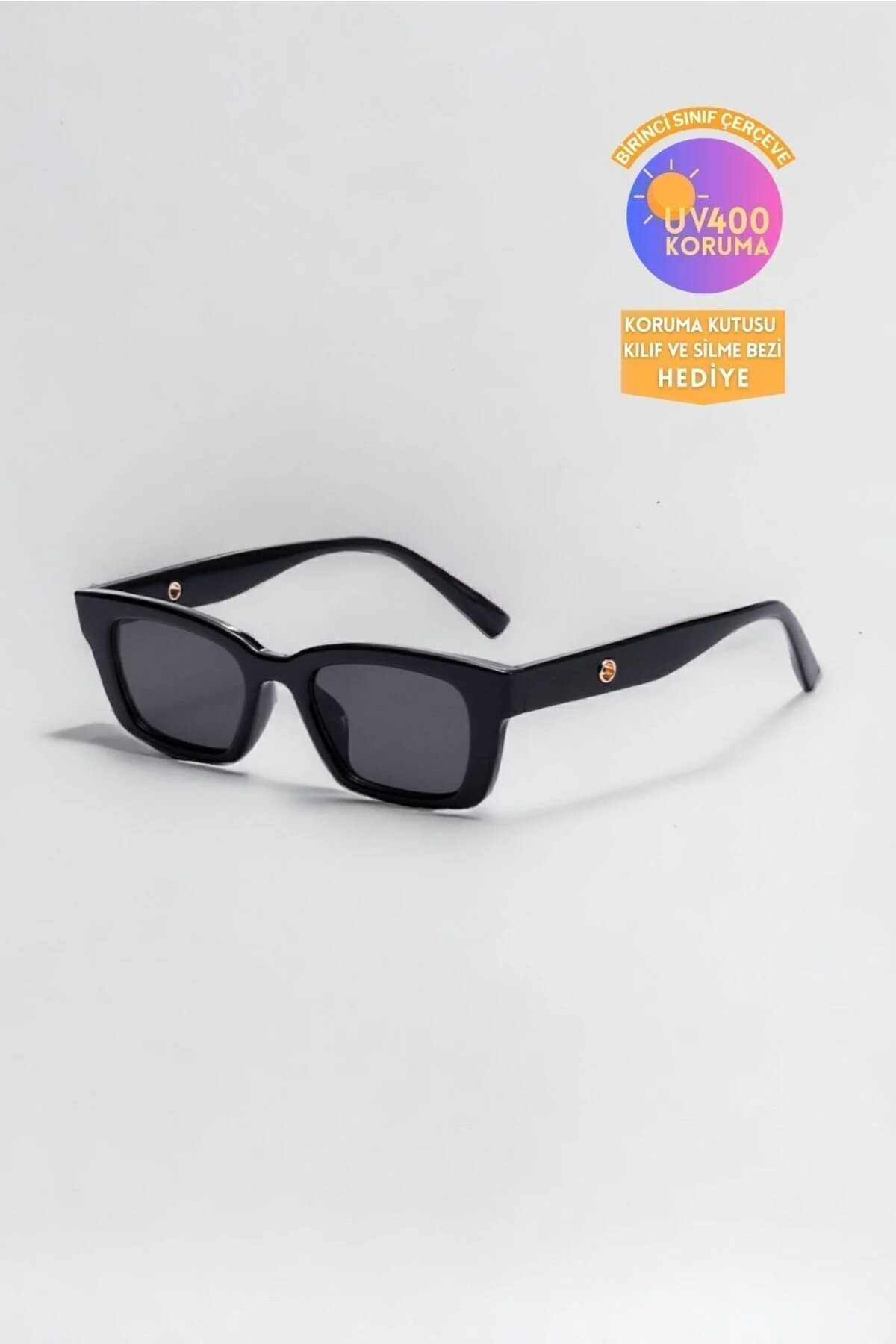 عینک آفتابی کلاسیک سیاه اورجینال REN EYEWEAR