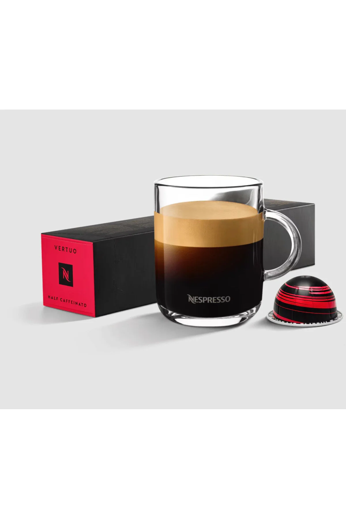 کپسول قهوه نیمه کافئین 10 سازگار برای ماشین های VERTUO Nespresso