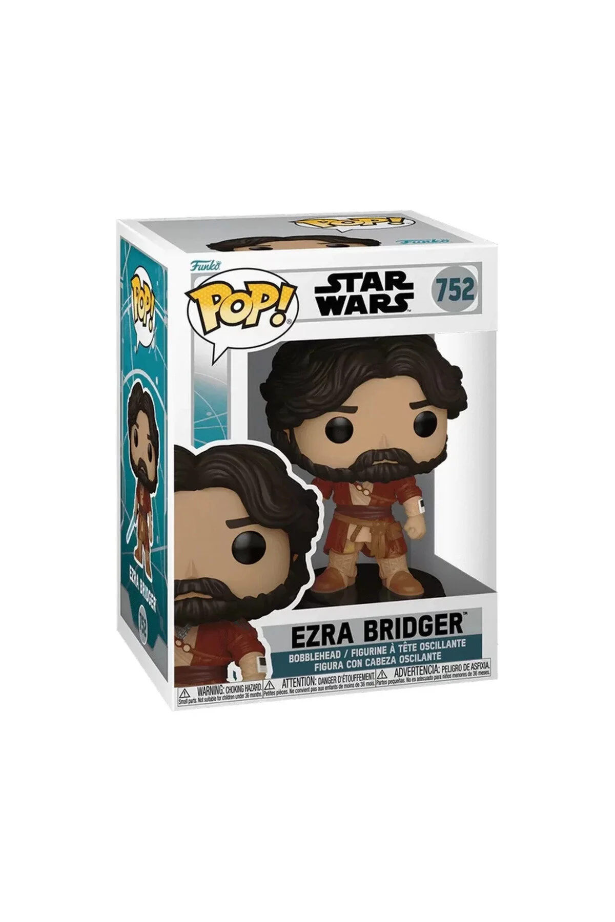 اسباب بازی های فیگور شخصیت POP AHSOKA S2 EZRA BRIDGER Funko