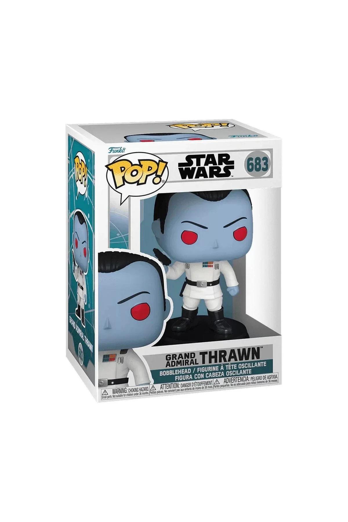 اسباب بازی های فیگور دیگر مردانه و زنانه پاپ AHSOKA S2 GRAND ADMIRAL THRAWN Funko