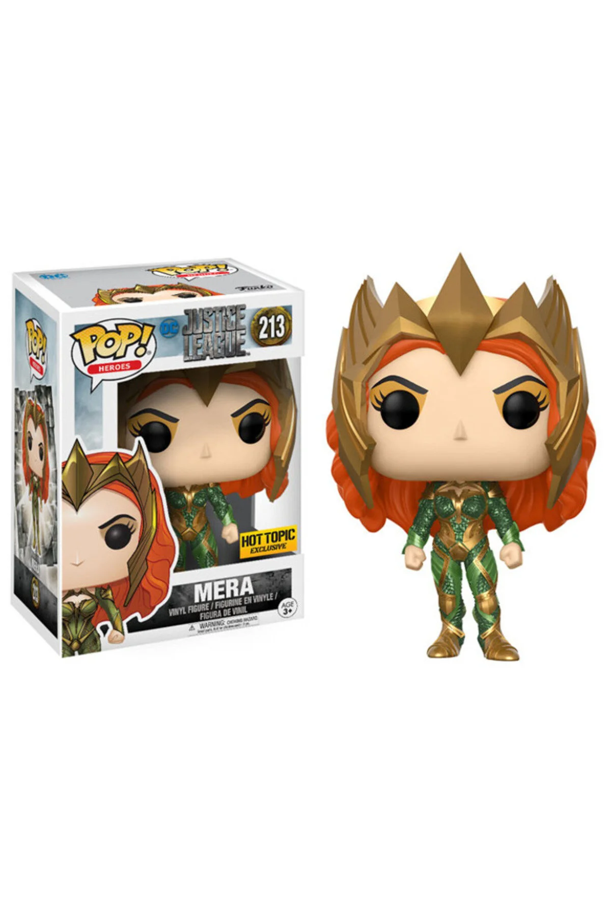 فیگور پاپ! DC HEROES JUSTICE LEAGUE MERA 213 شکل Funko