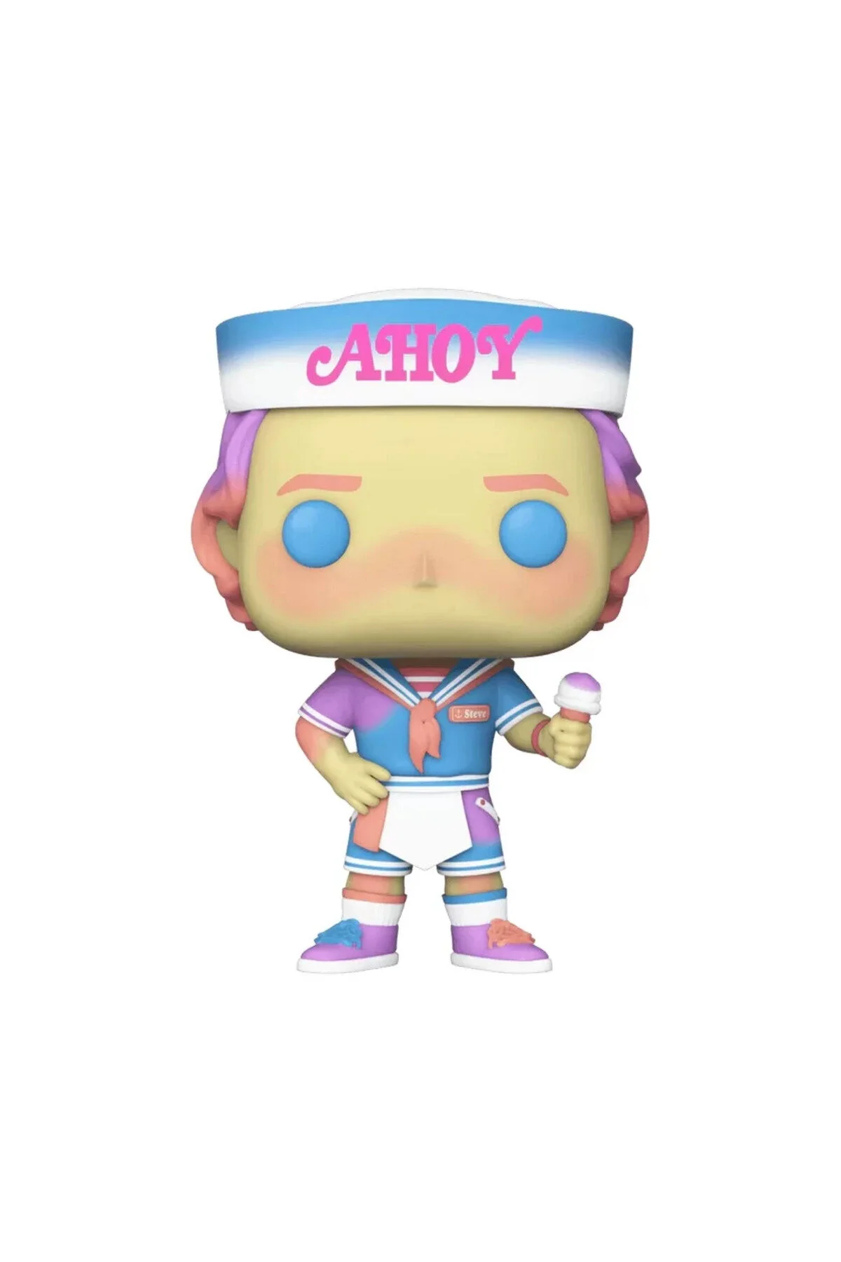 اسباب بازی های فیگور شخصیت تلویزیون پاپ: STRANGER THINGS استیو SCOOPS AHOY Funko