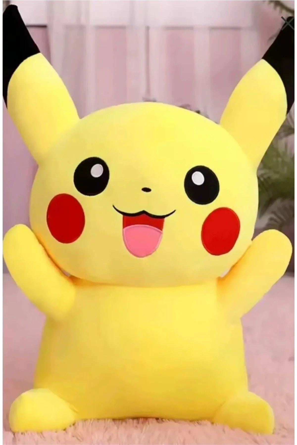 اسباب بازی های پشمی PIKACHU PUSH 27 CM – زیبا و کلکسیونی greenfor evlife