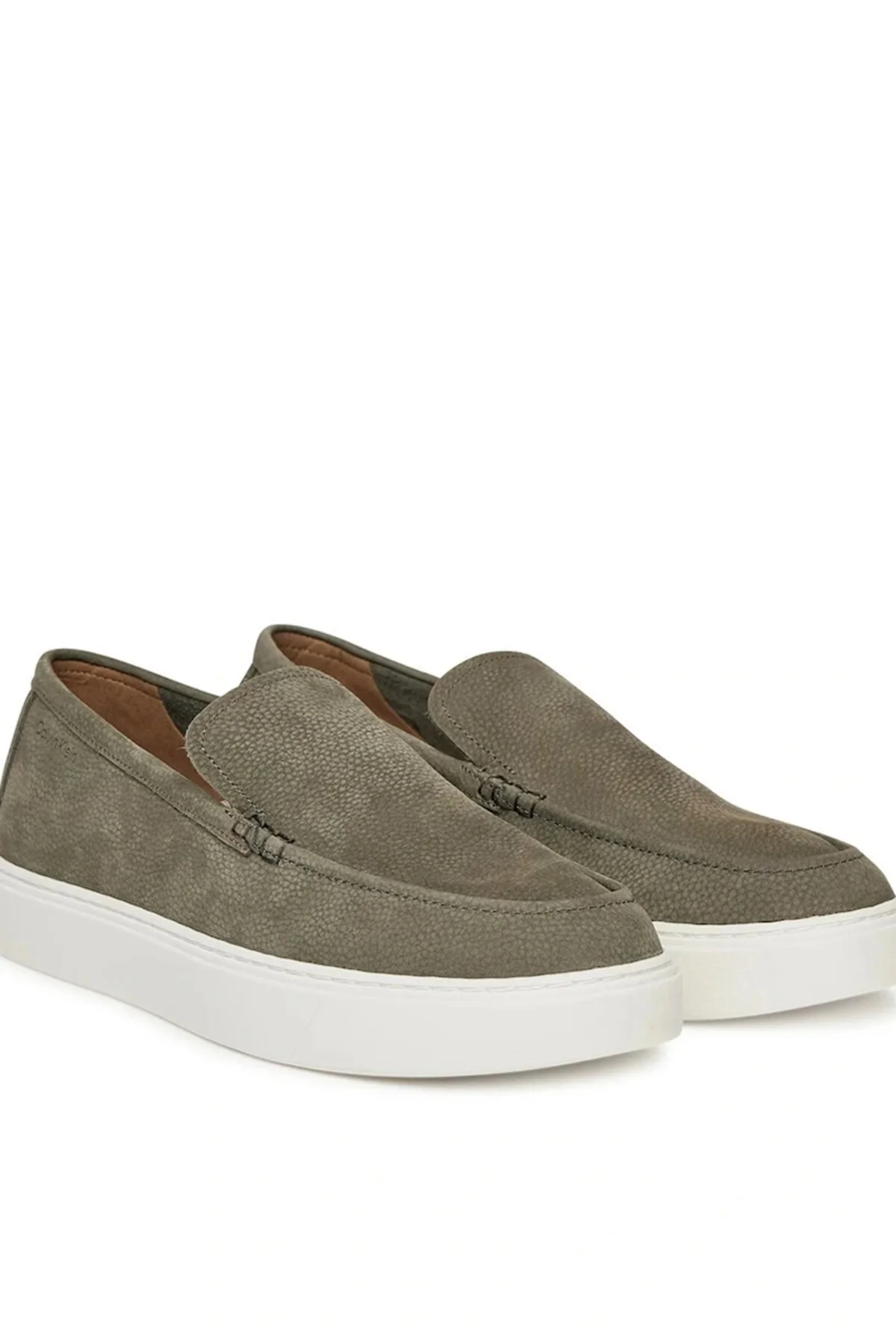لوفر خاکی مردانه هیبریدی NUBUCK MOCCASIN MTB کلوین کلین Calvin Klein