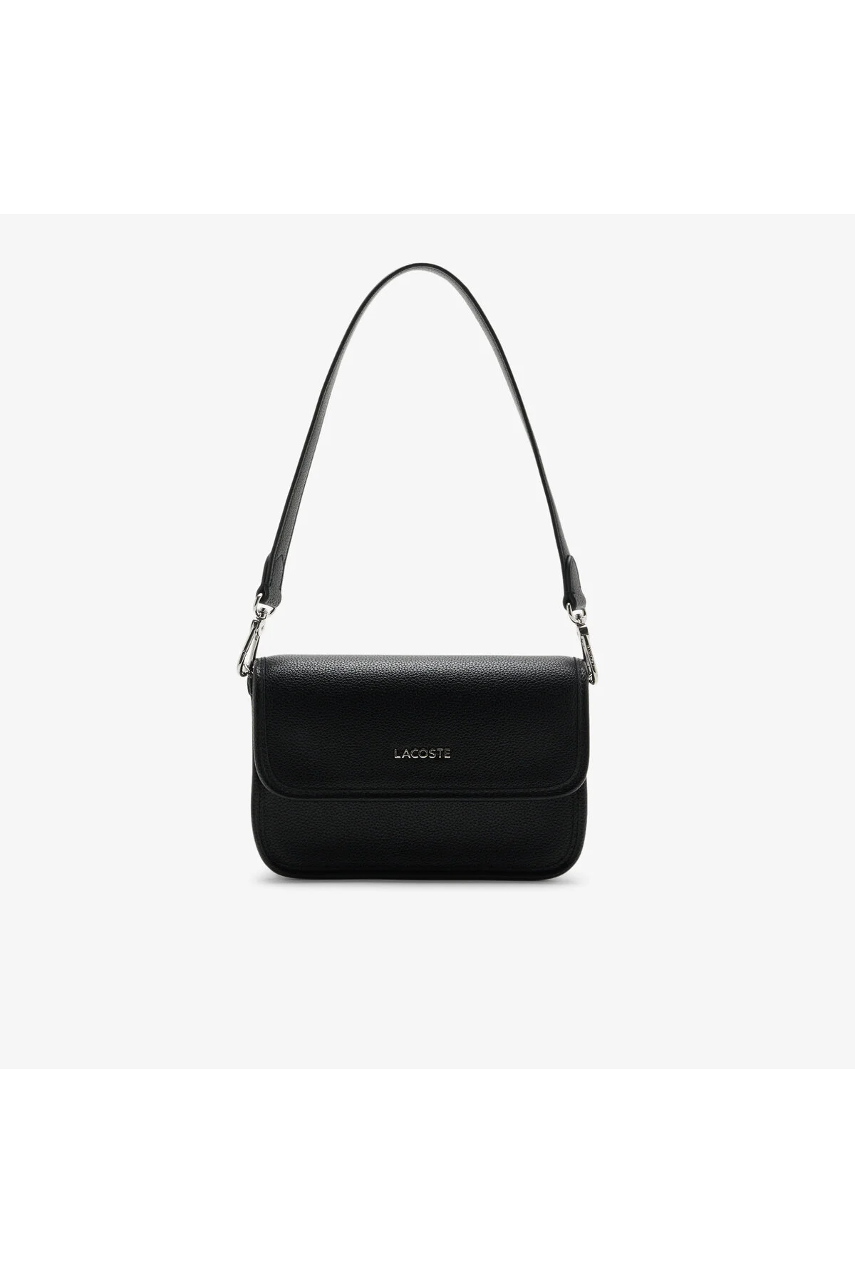 کیف شانه ای مشکی زنانه اورجینال Lacoste