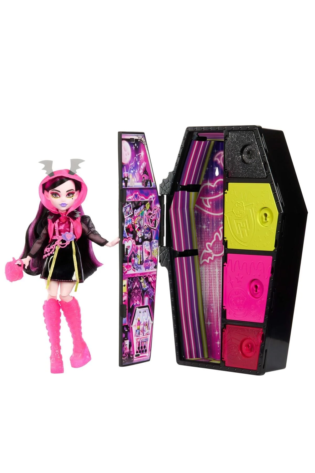 عروسک های مدل دوستان مرموز 3 سری HPD59HNF78 MONSTER HIGH