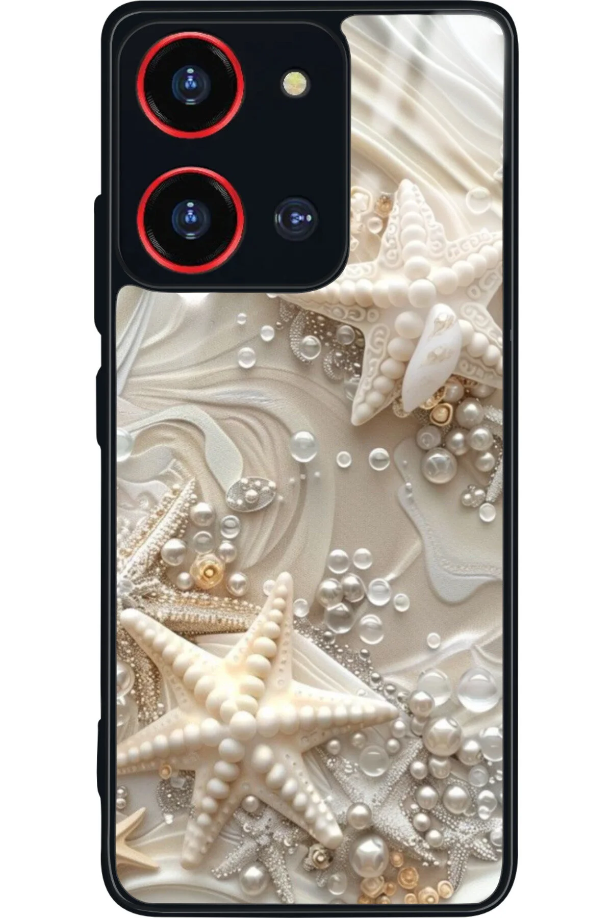کاور و قاب کیس پرمیوم براق با طراحی مروارید سازگار S19 MAX PRO S 108 MP ZOOM Reeder