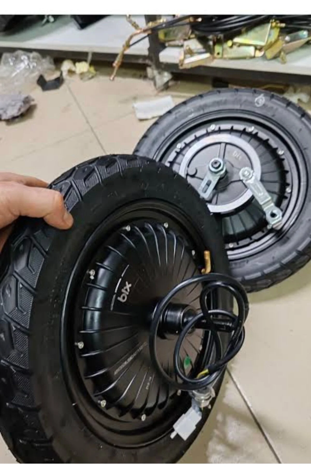لوازم جانبی دوچرخه برقی VSM سازگار 48V 350 وات 14 اینچ عقب Bix