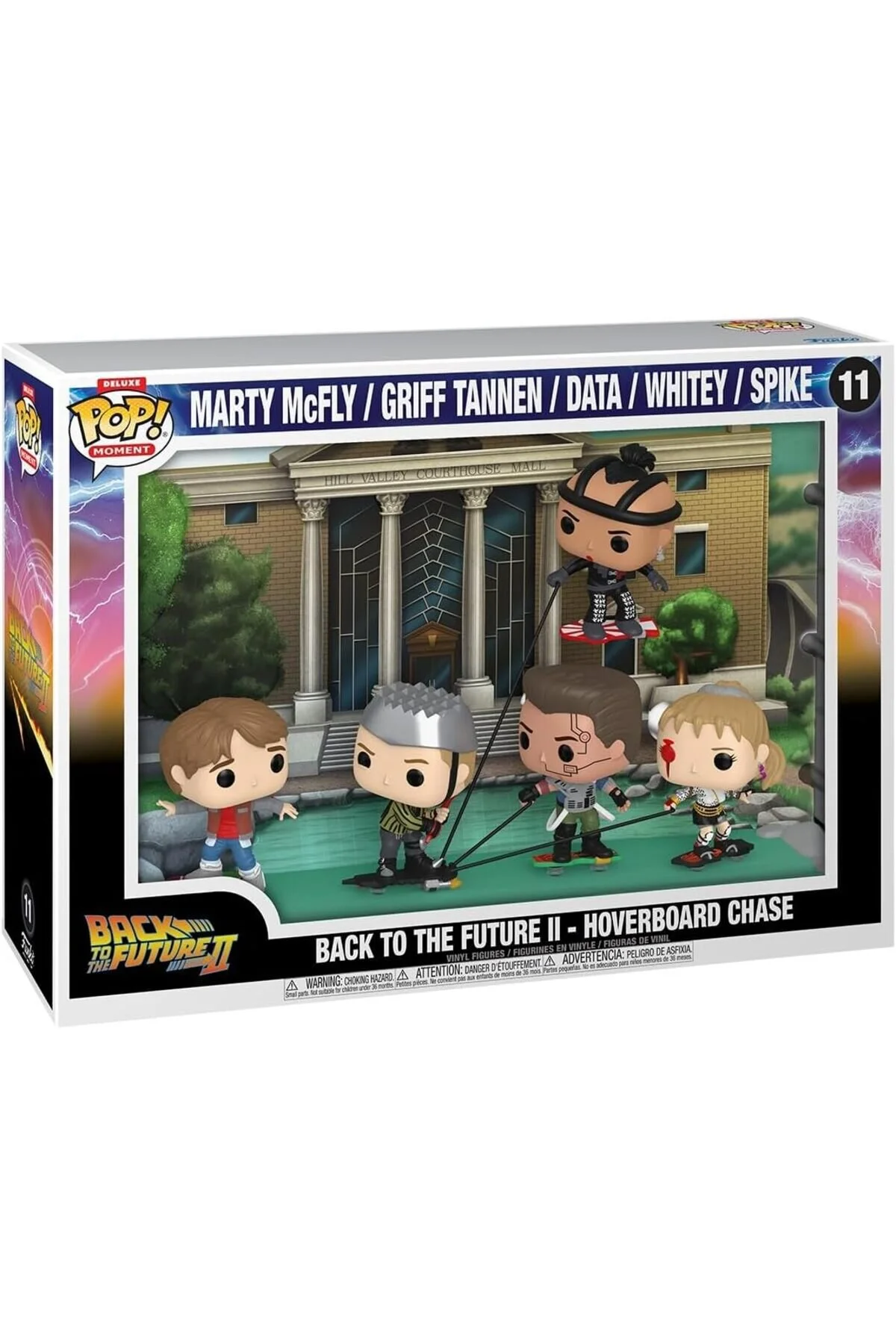 فیگور MOMENTS DELUXE: بازگشت به آینده II HOVERBOARD CHASE اصل Funko