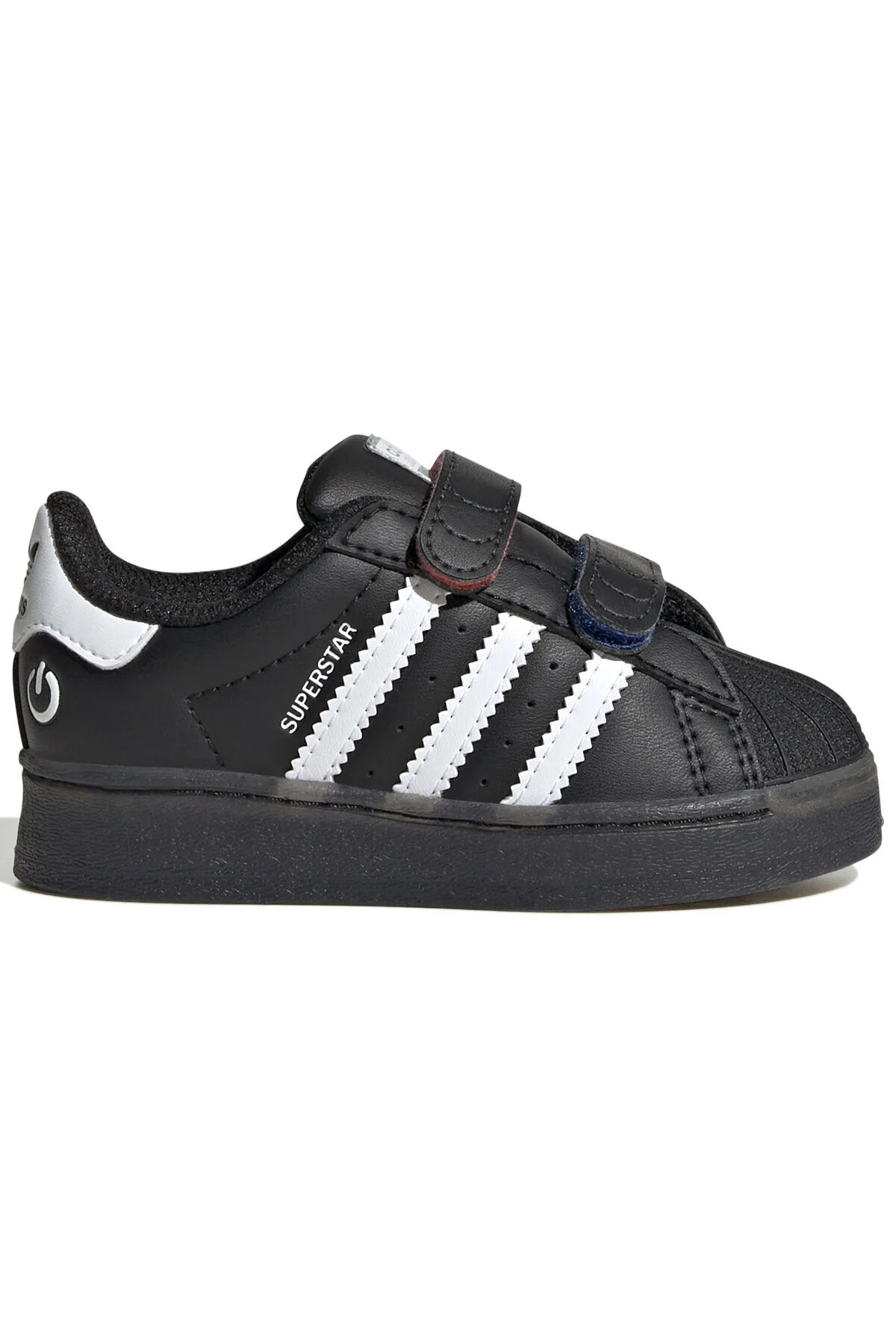 اسنیکر پسرانه و دخترانه بچگانه چراغهای LED SUPERSTAR BABY مشکی LIGHT SNEAKERS آدیداس adidas