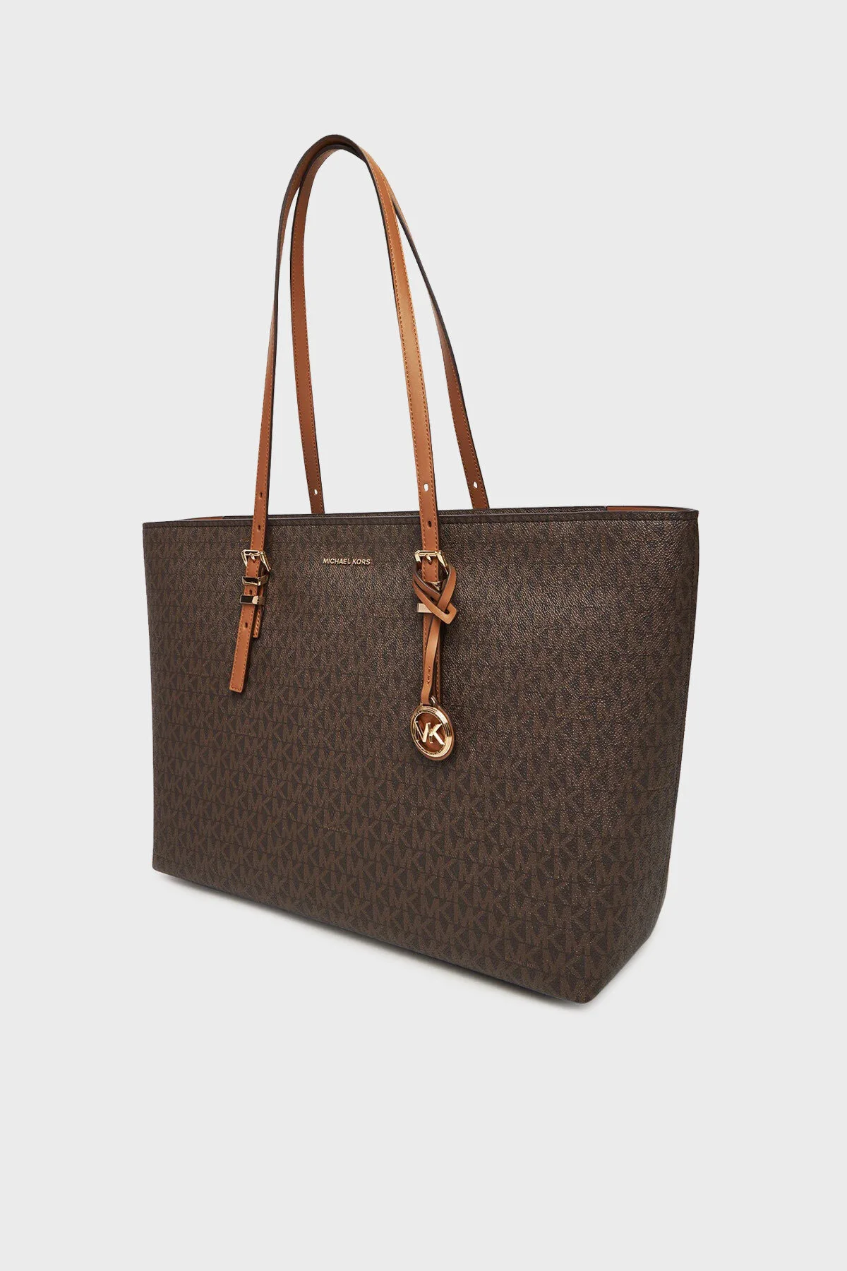 کیف شانه ای 4G آرم چاپ قابل تنظیم با بزرگ TOTE 30T5GQNT9B252 30 مایکل کورس اورجینال Michael Kors