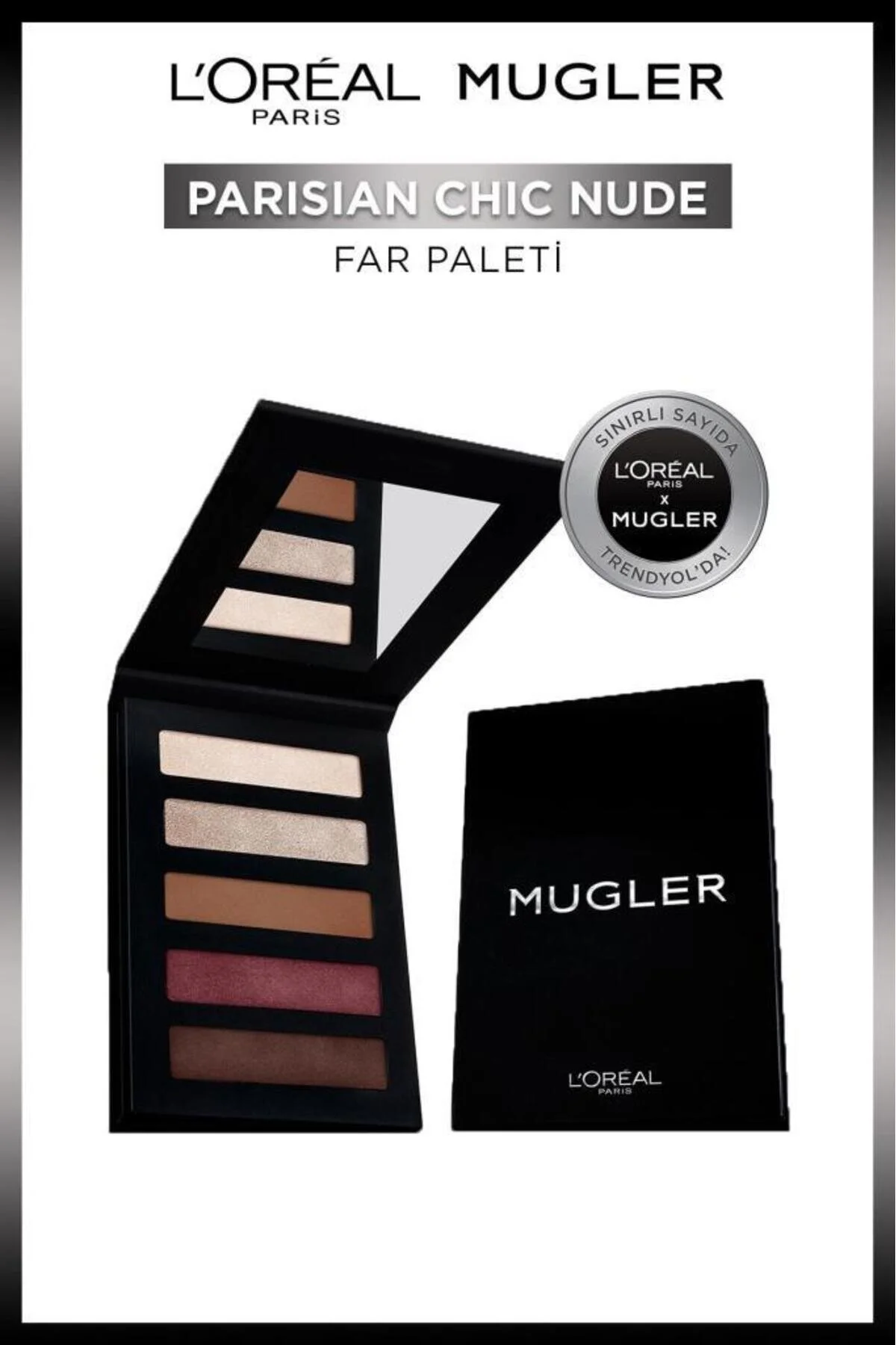 سایه چشم پالت MUGLER SPECTRUM NUDE L'Oreal Paris