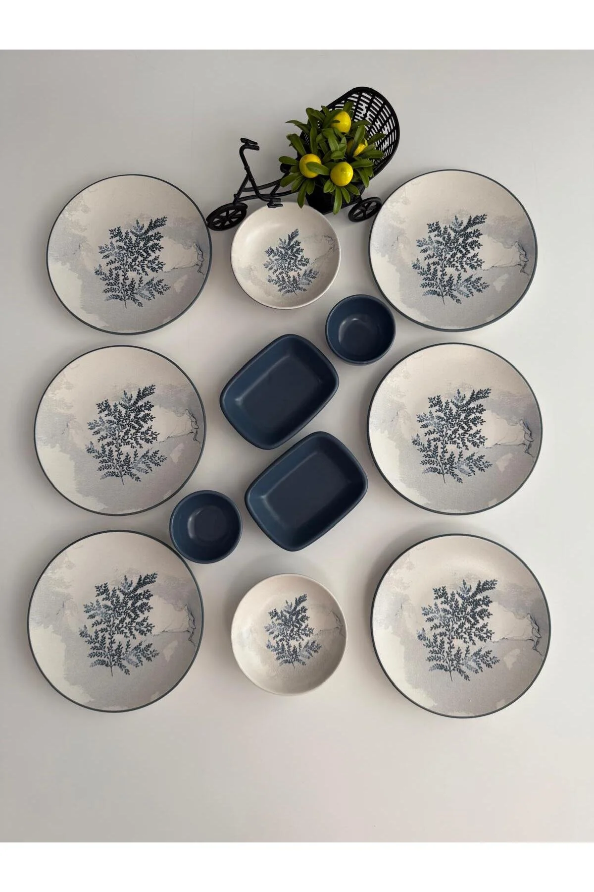 ست صبحانه BLUE MAGIC 12 PIECE 6 PERSON را تنظیم کنید Keramika