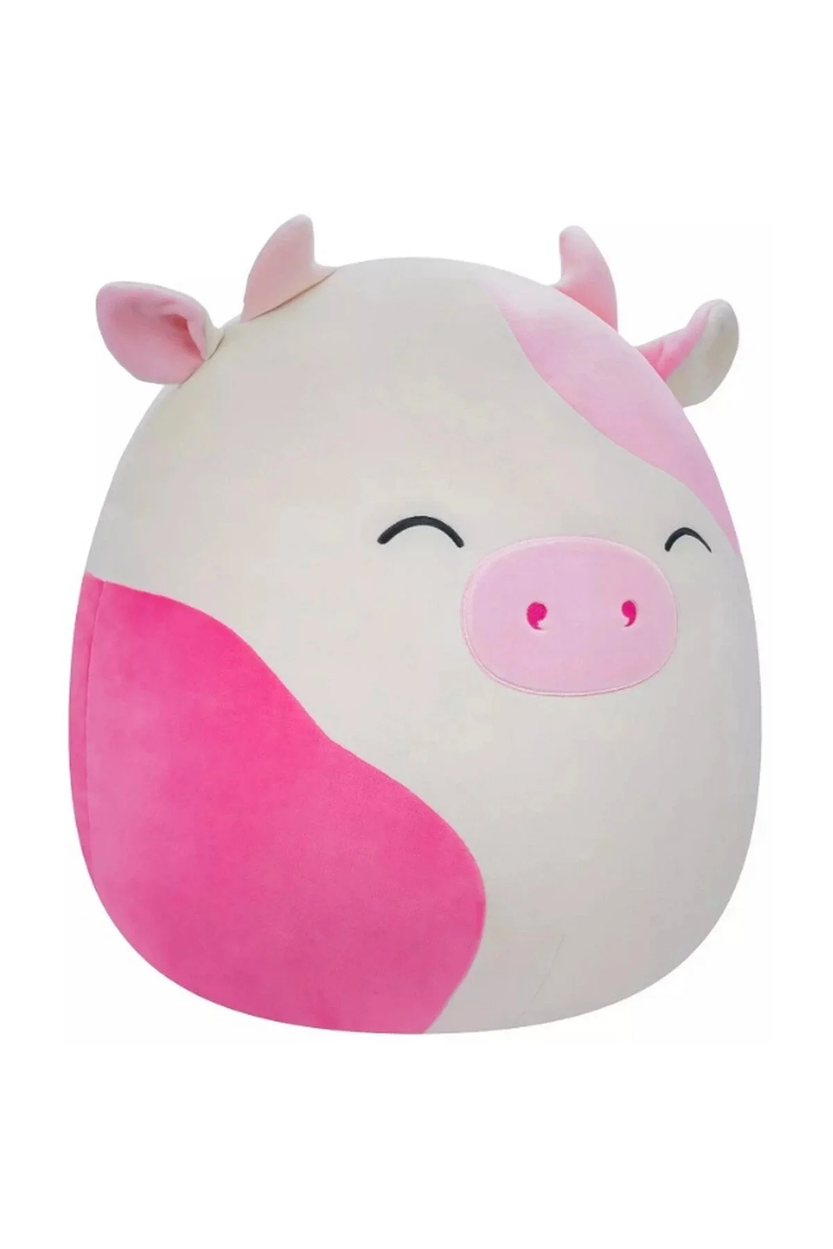 اسباب بازی های پشمی SQUISHMALLOWS PINK COW CAEDYN 40 سانتی متر işhahome