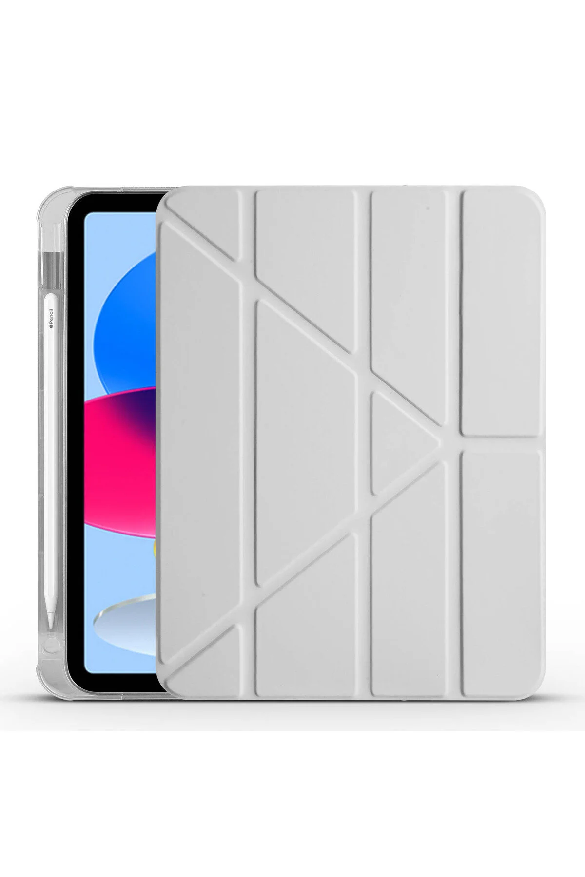 کاور تبلت HONOR PAD 9 12.1 اینچی سیلیکونی چرمی نرم سازگار با محفظه قلم فیبکس Fibaks