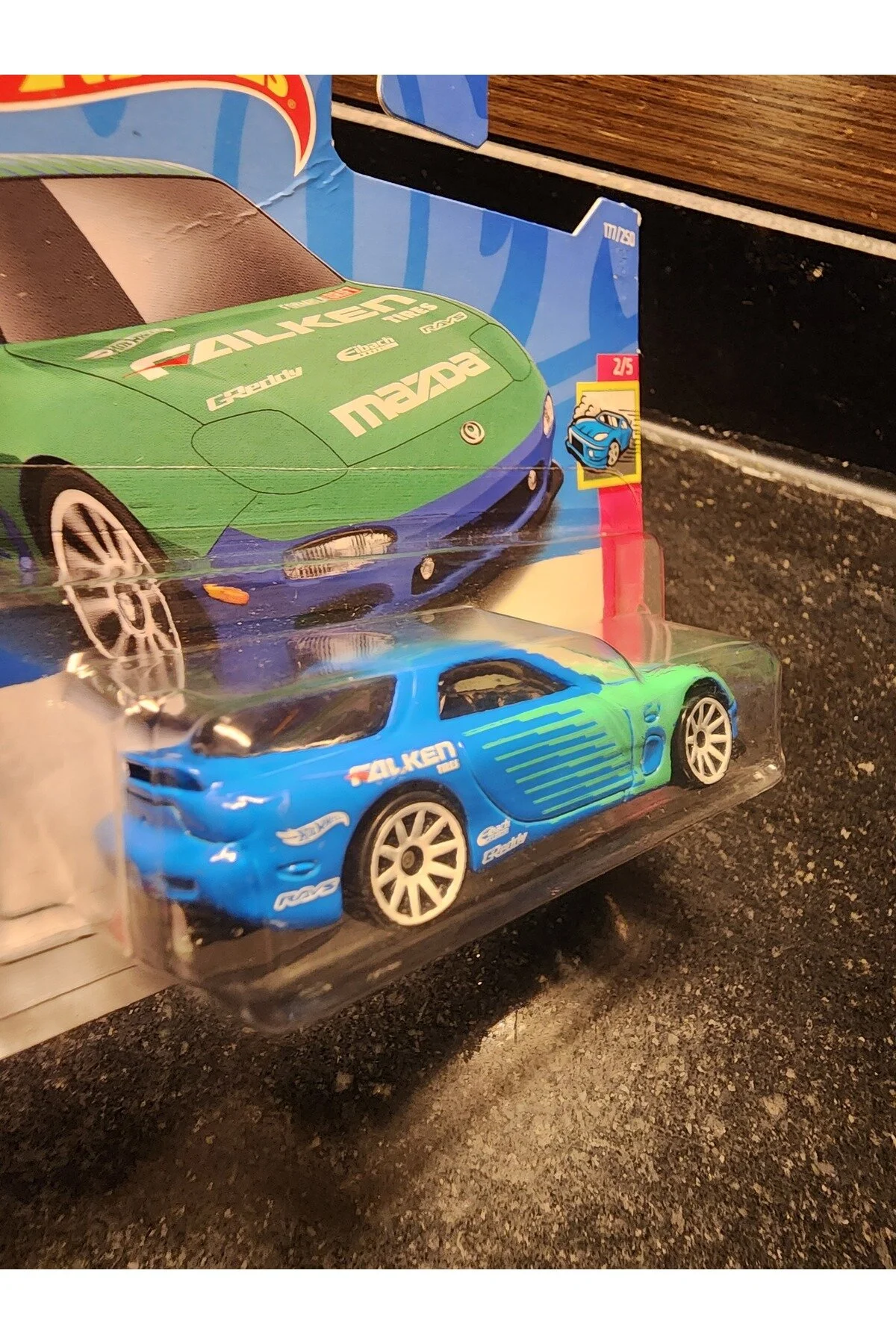 مدل خودرو 1 64 MAZDA RX 7 1995 FALKEN 2022 PRODUCTION HOT WHEELS