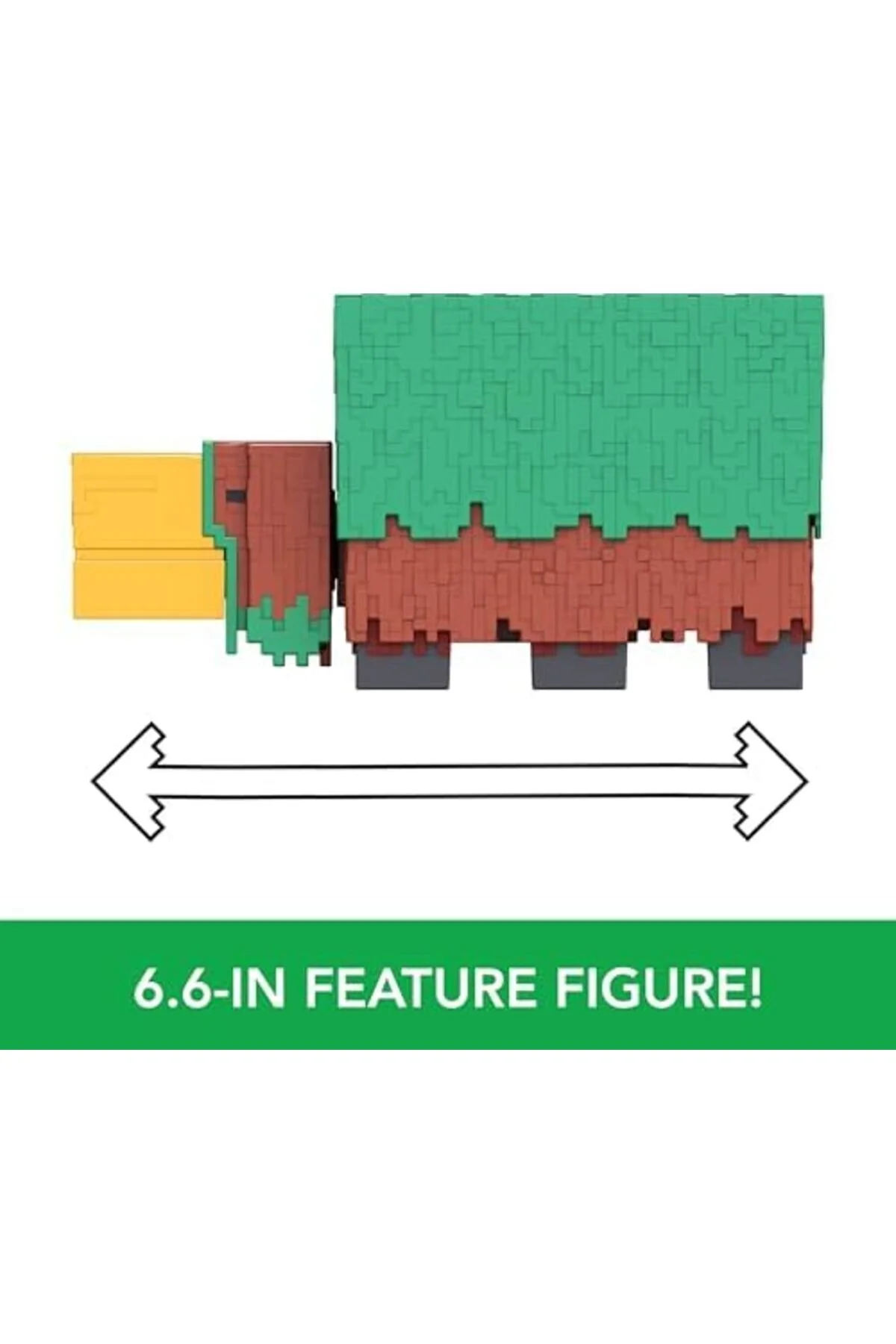 اسباب بازی های فیگور شخصیت TKNSZRSHOP MINECRAFT SNIFFER ACTION FIGURE 3.25 اینچی با صداهای واقعی و طراحی پیکسلی STOREMAX