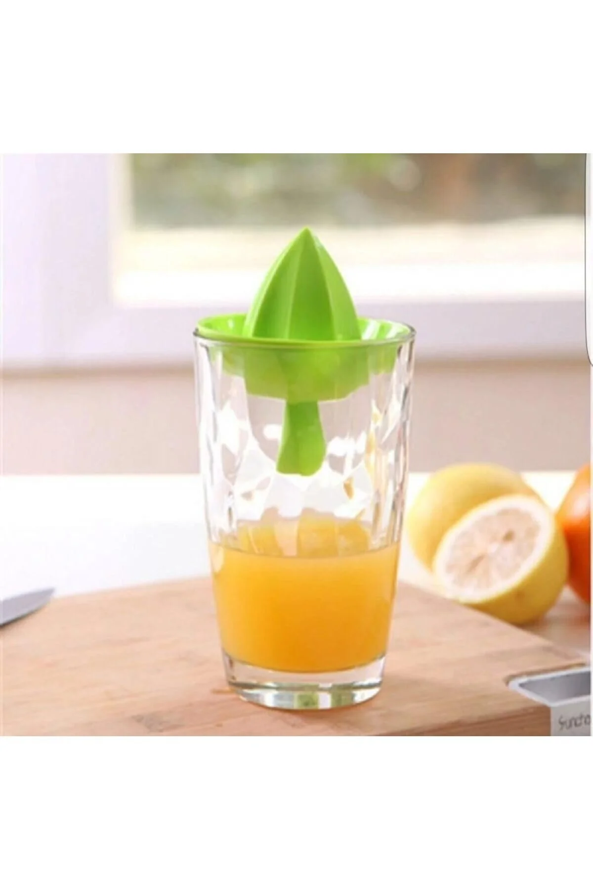 آب میوه و سبزی گیری SNSHOP 1 در مرکبات گیر عملی پرتقال لیمو با قیف سبز زرد اورجینال STOREMAX