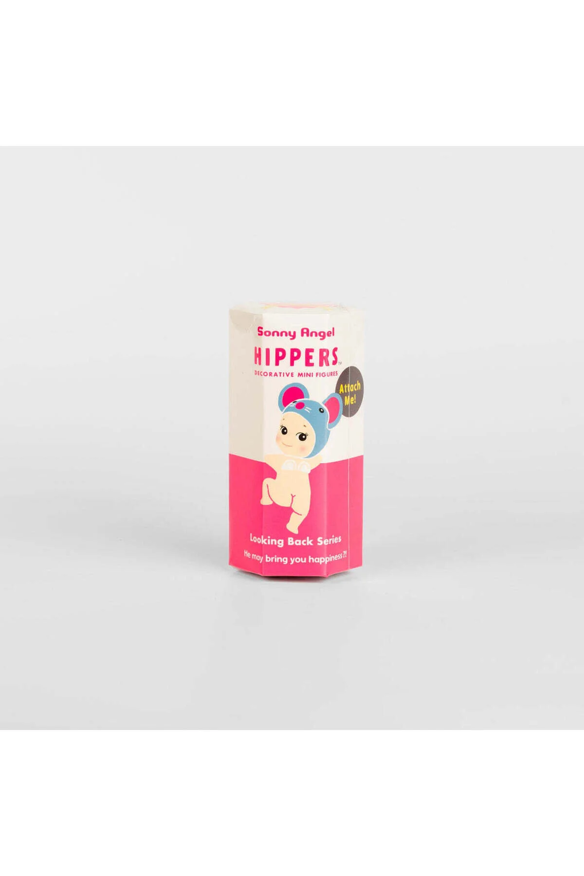 فیگور به پشت سونی آنجل میمون نگاه می کند عقب جعبه باز HIPPERS Pop Mart