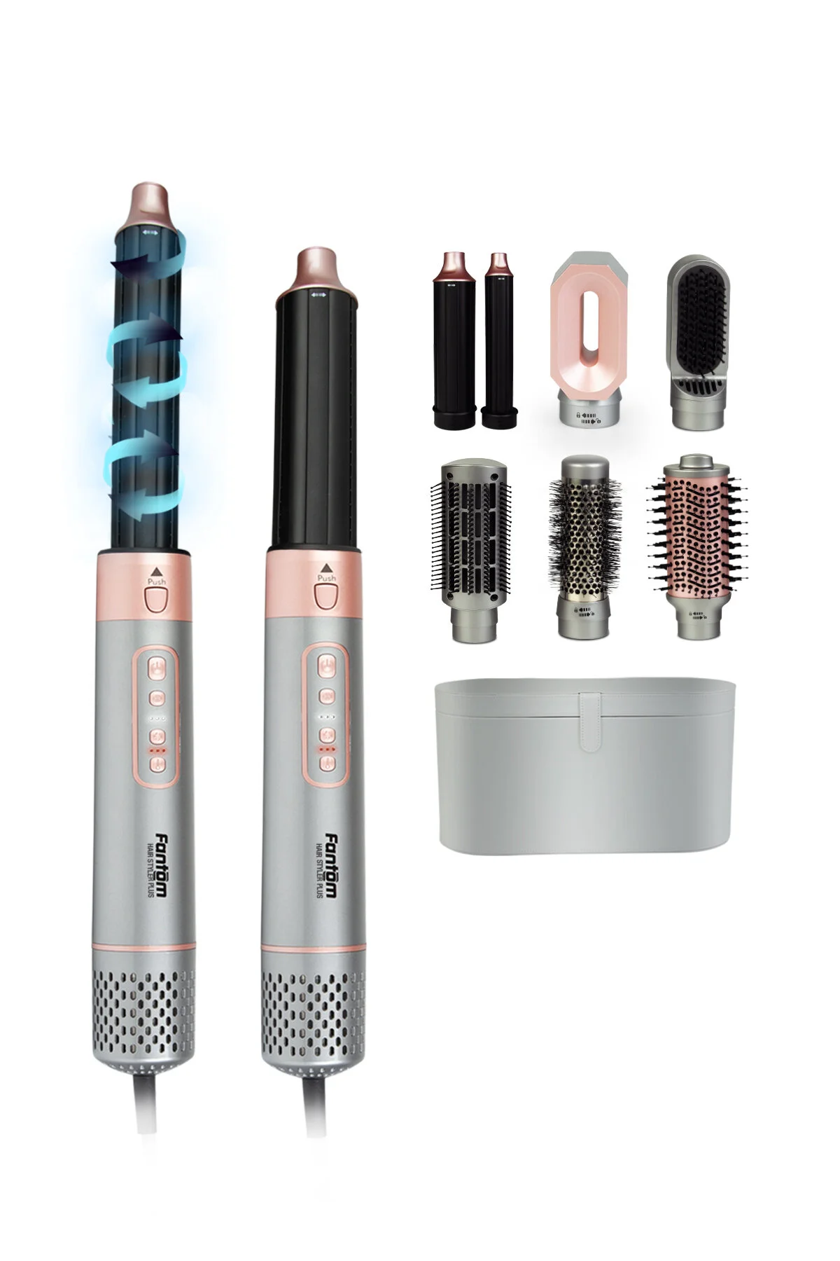 فر کننده مو خاکستری مدل به علاوه SK 1700 آنتراسیت یک ظاهر طراحی شده FANTOM