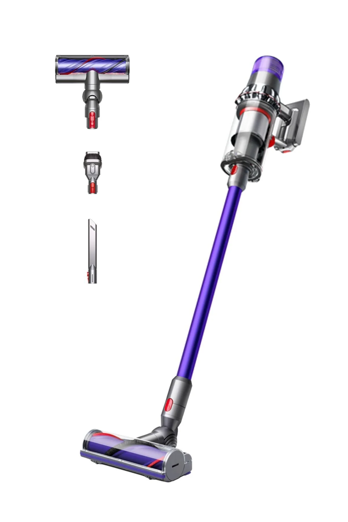 جاروبرقی ایستاده بنفش V11 ™ جارو بی سیم پیشرفته DYSON