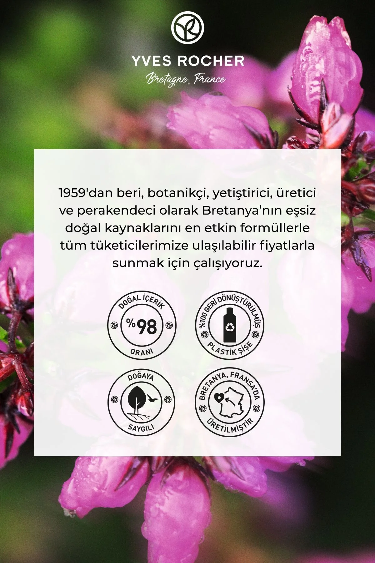 Yves Rocher کرم مرطوب کننده دست گل های وحشی رمانتیک 30ml