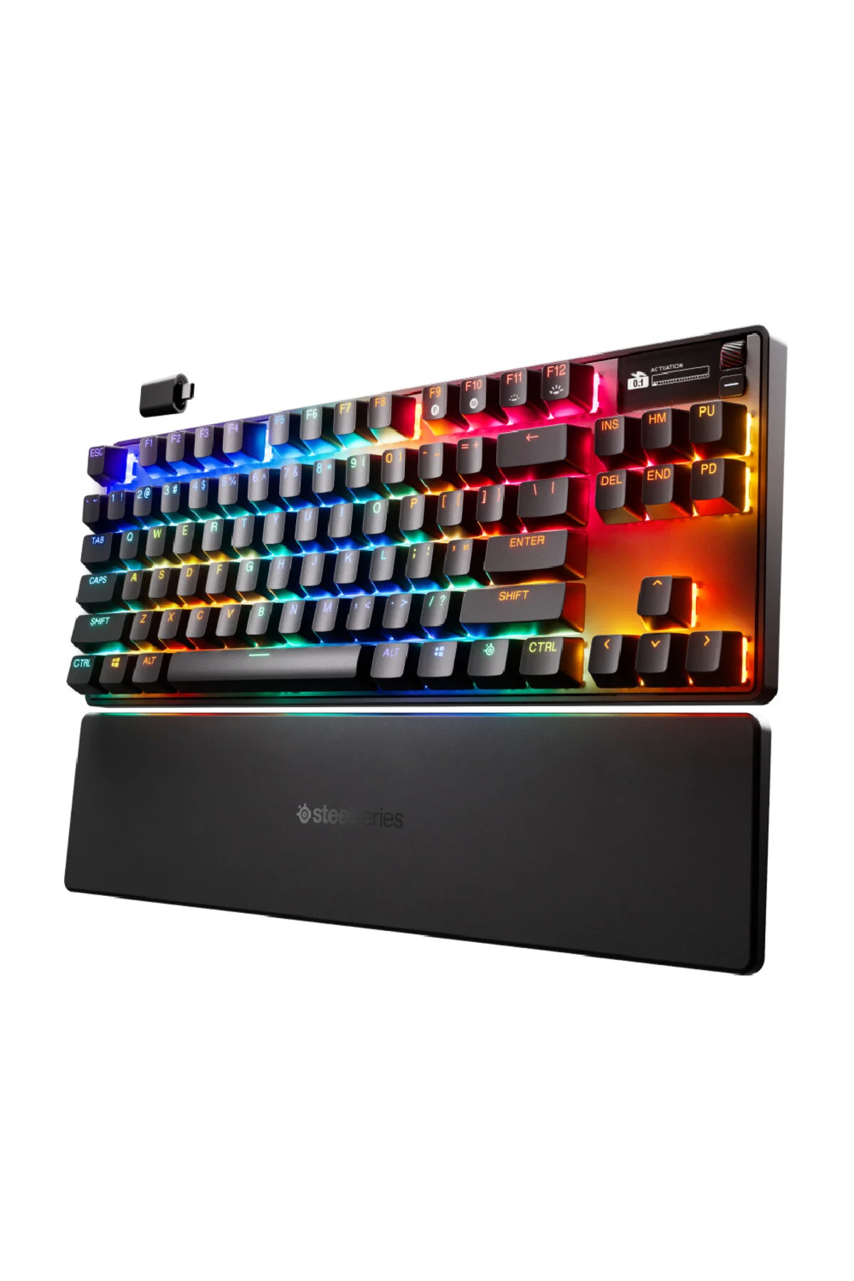 کیبورد مخصوص بازی APEX PRO TKL WIRE WIRELESS GENE 3 UK انگلیسی سالن OMNIPOINT قابل تنظیم SteelSeries